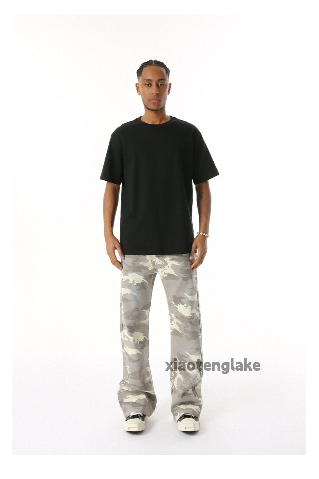 Vintage xz vintage skate hiphop yuppie flared camo pants Size US 32 / EU 48 - 7 Thumbnail