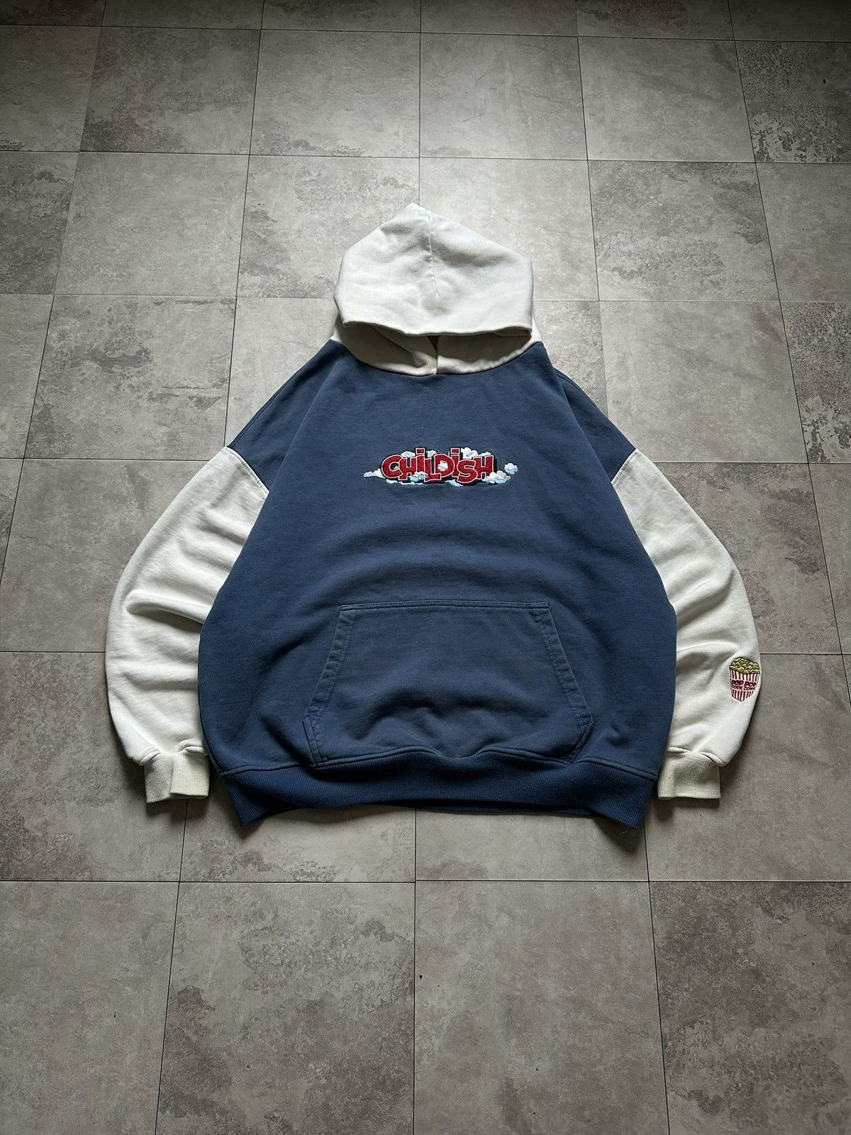 Vintage Childish TGF Theme Park Skategang Hoodie Baggy Fit