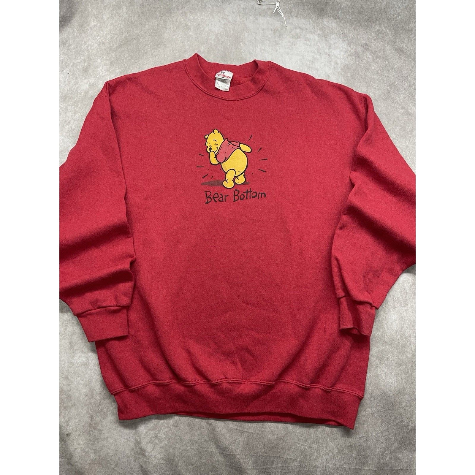 Disney Vtg 90s Disney Store Winnie The Pooh Bear Bottom Sweatshirt Size US XL / EU 56 / 4 - 2 Thumbnail