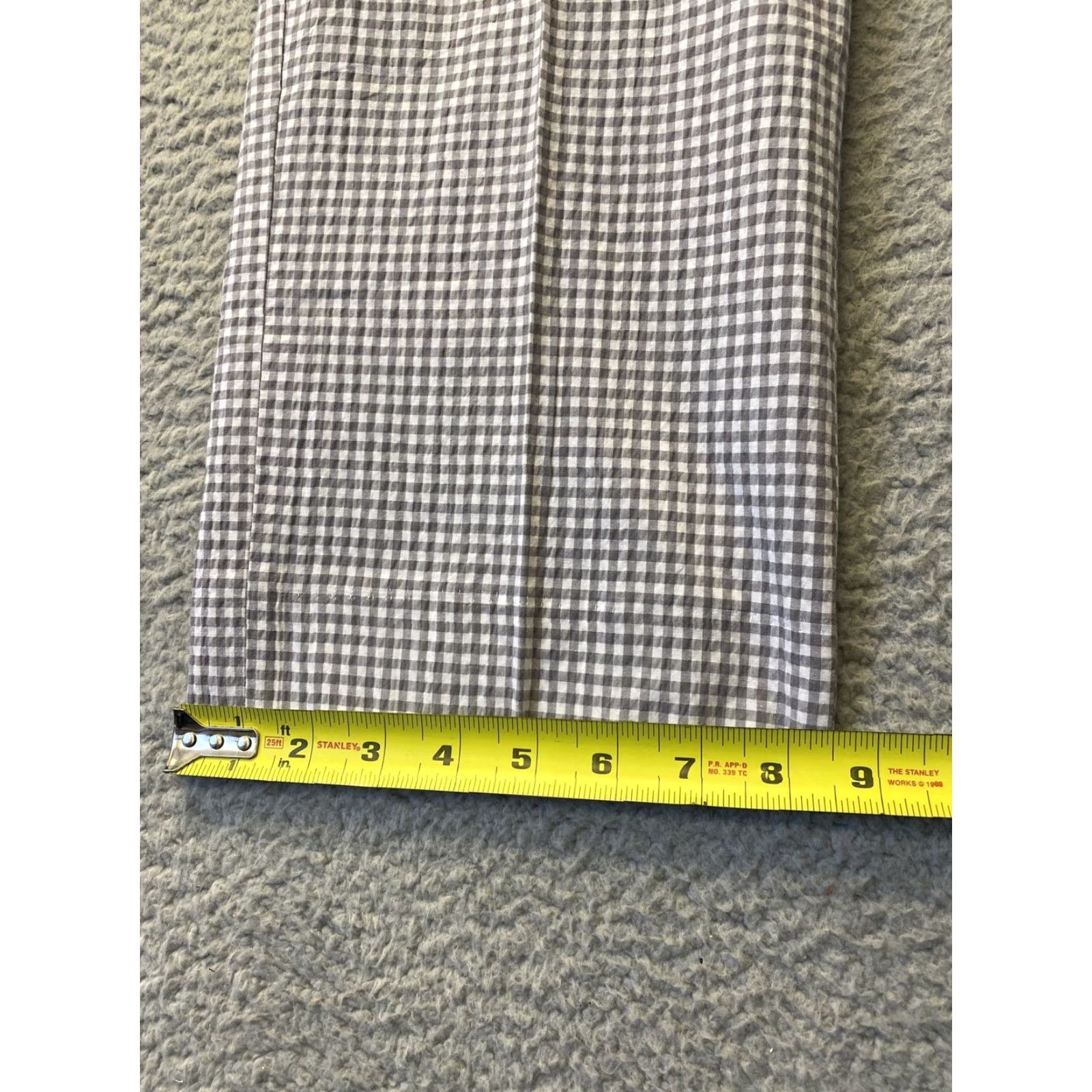 Tommy Hilfiger VINTAGE Tommy Hilfiger Men’s Dress Pants Gray Plaid 36W 32L Inseam 32 Dry Clean Only Mens Pants Size US 36 / EU 52 - 7 Thumbnail