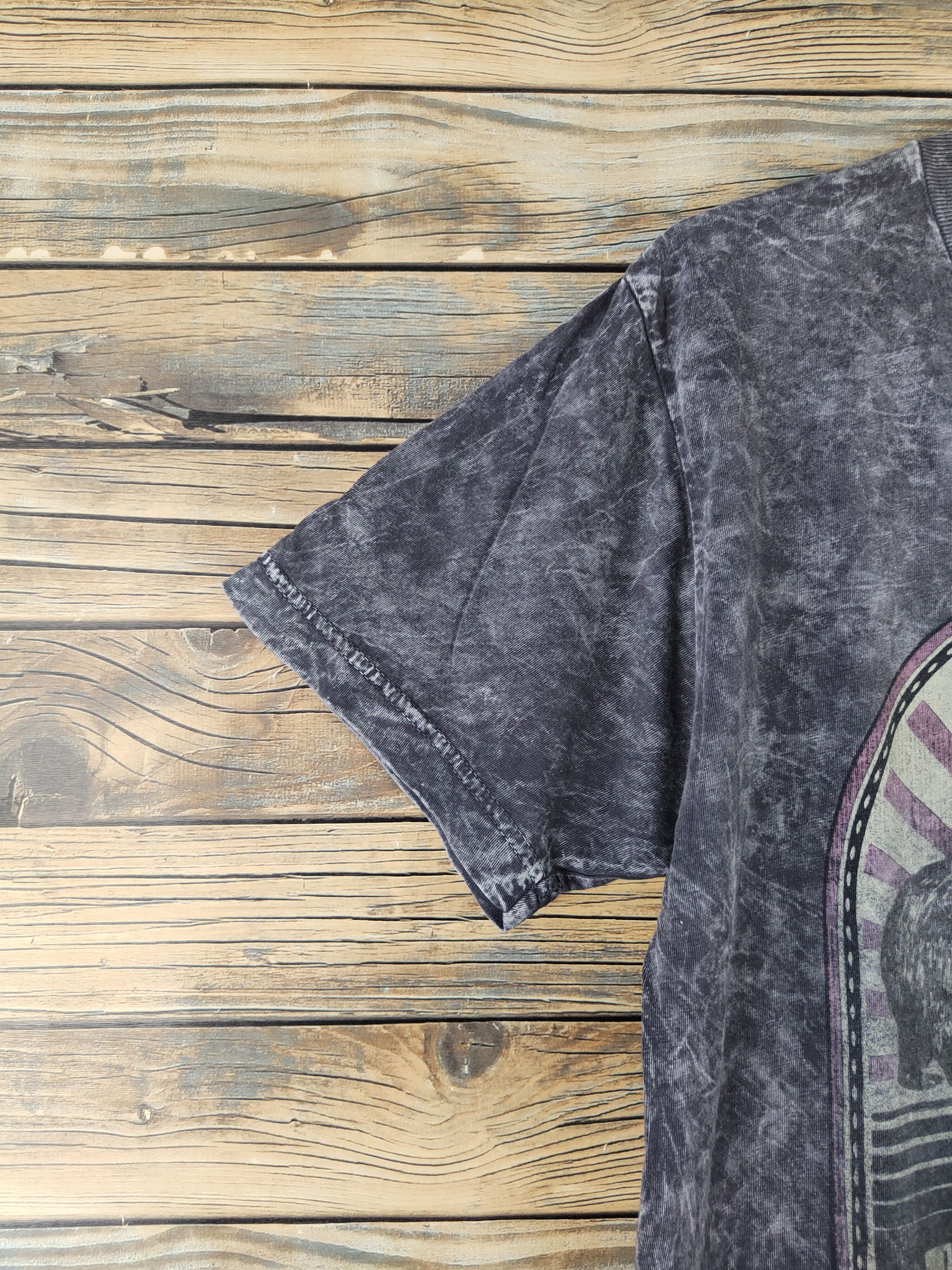 Levi's DL Levi's Black acid wash Short Sleeve T-shirt #1021 Size US M / EU 48-50 / 2 - 5 Thumbnail