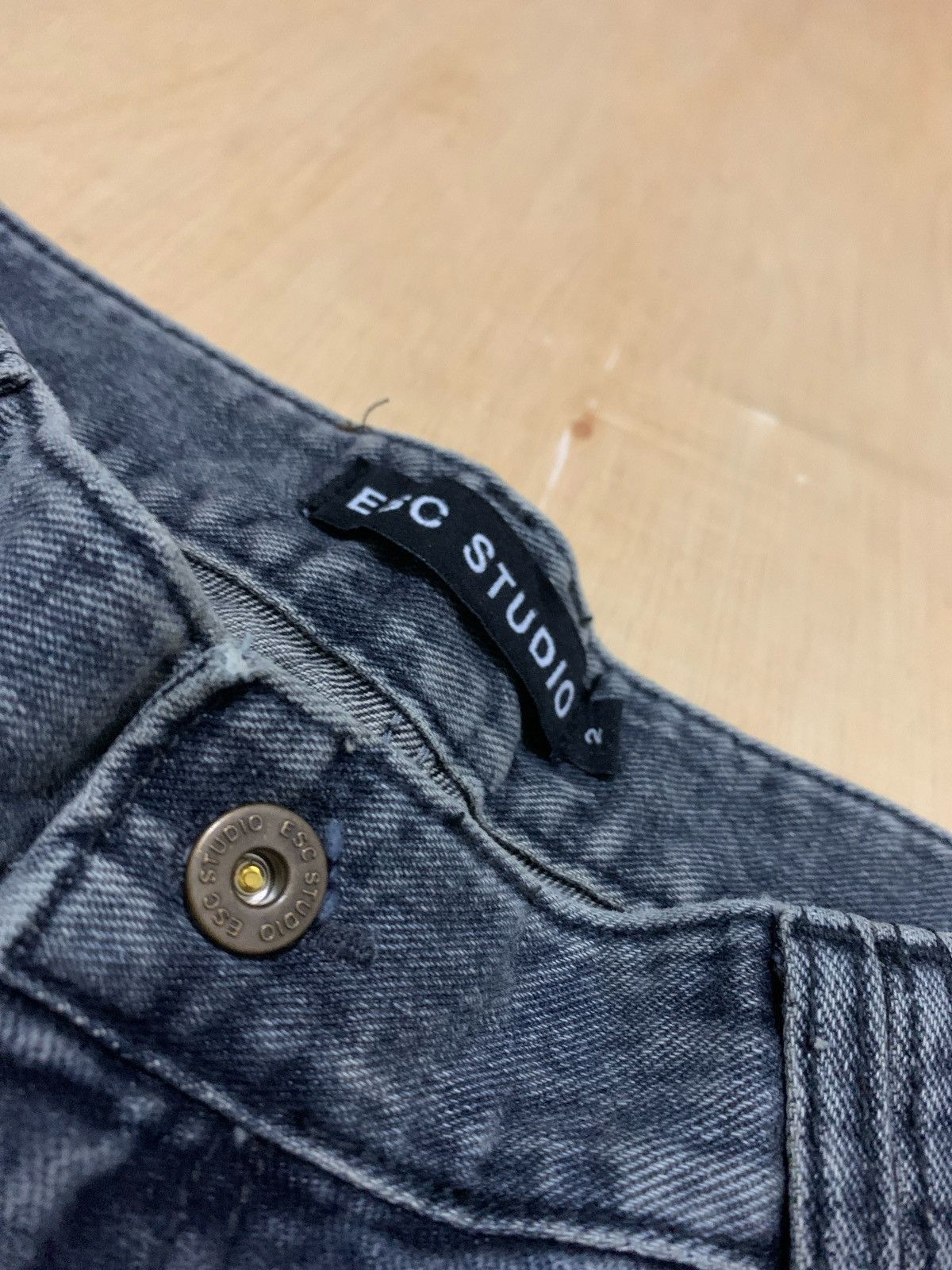 Hysteric Glamour × If Six Was Nine × Japanese Brand Flare Esc Studio Lgb Style Jeans Bootcut Size US 31 - 8 Thumbnail