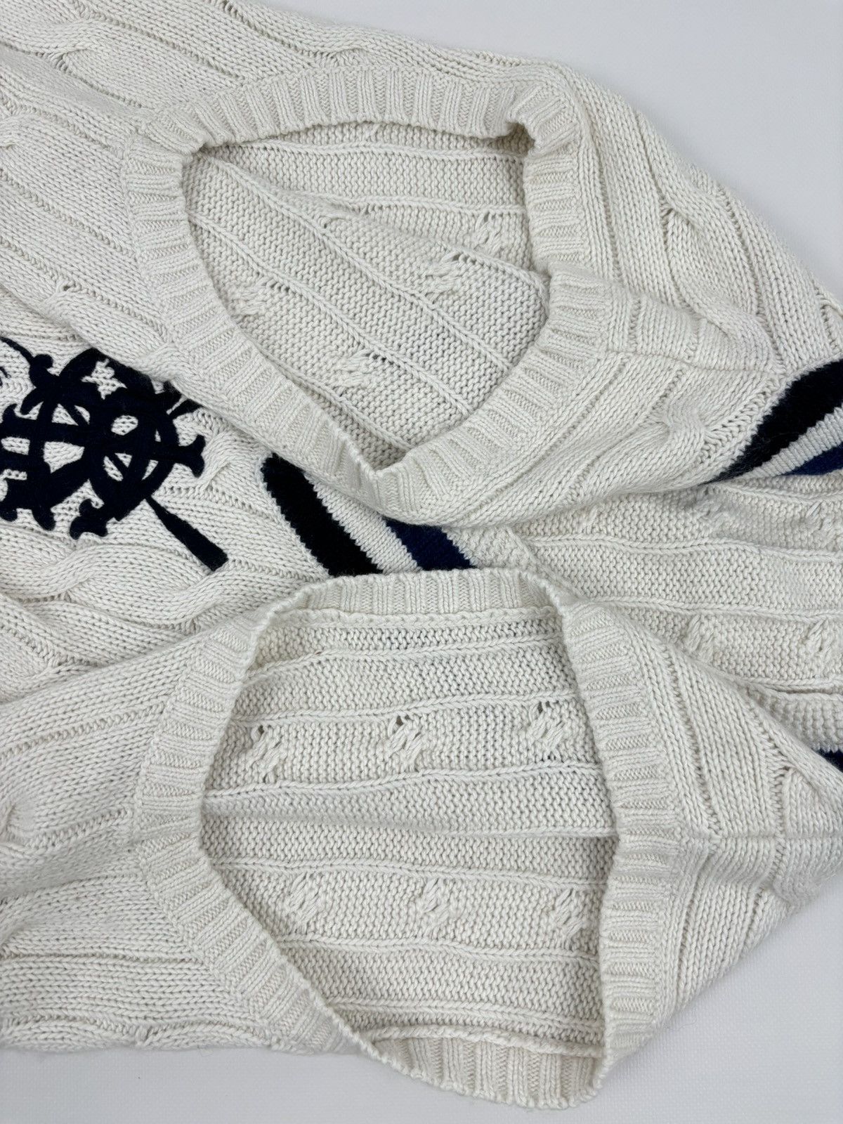 Polo Ralph Lauren 1922-1923 POLO Cashmere Cable-Knit Vest Tenis Gilet Jumper Size US XL / EU 56 / 4 - 20 Thumbnail