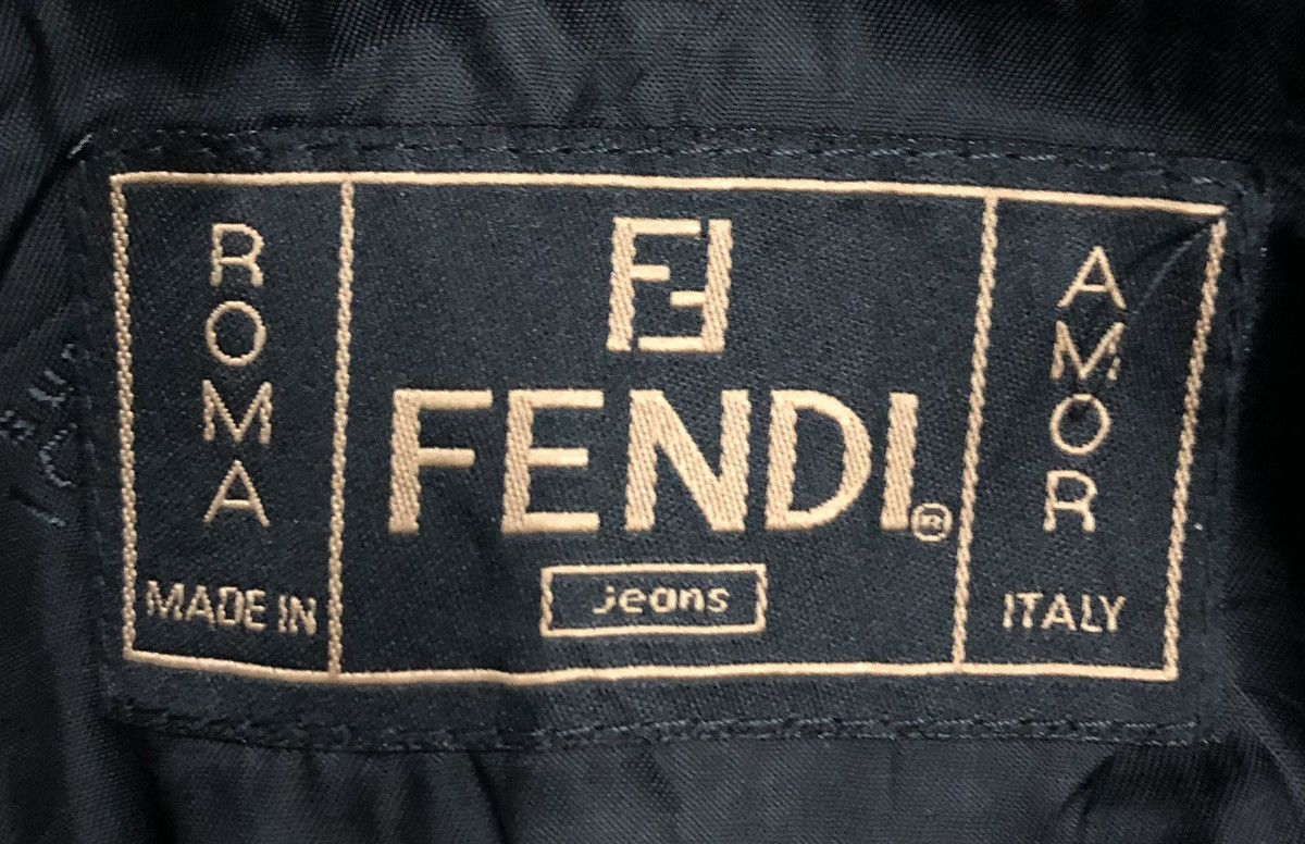 Fendi Fendi Jeans 1925 Roma Made In Italy Long Jacket Size M / US 6-8 / IT 42-44 - 10 Thumbnail