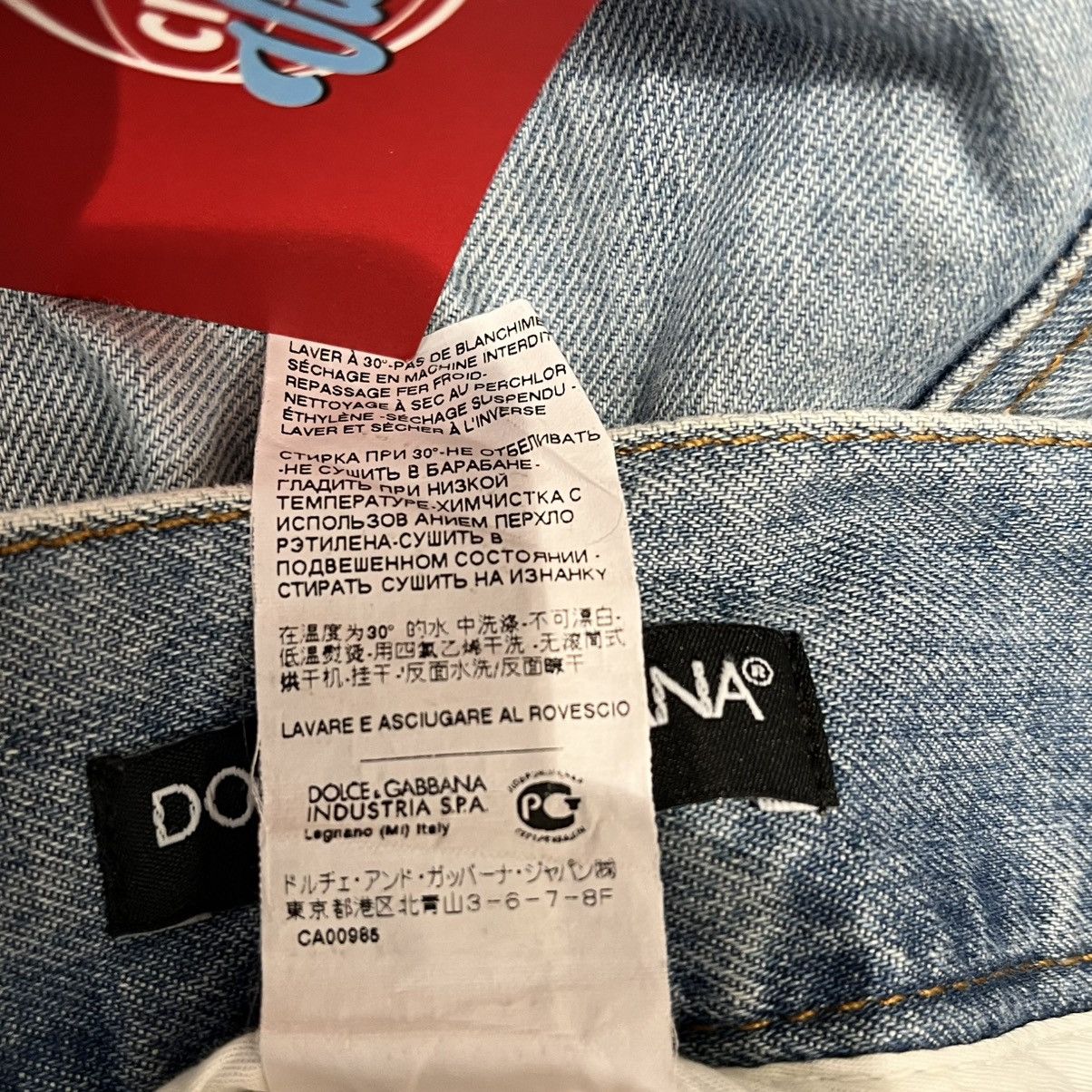 Dolce & Gabbana Dolce & Gabbana Denim Jeans Blue Size US 30 / EU 46 - 6 Thumbnail