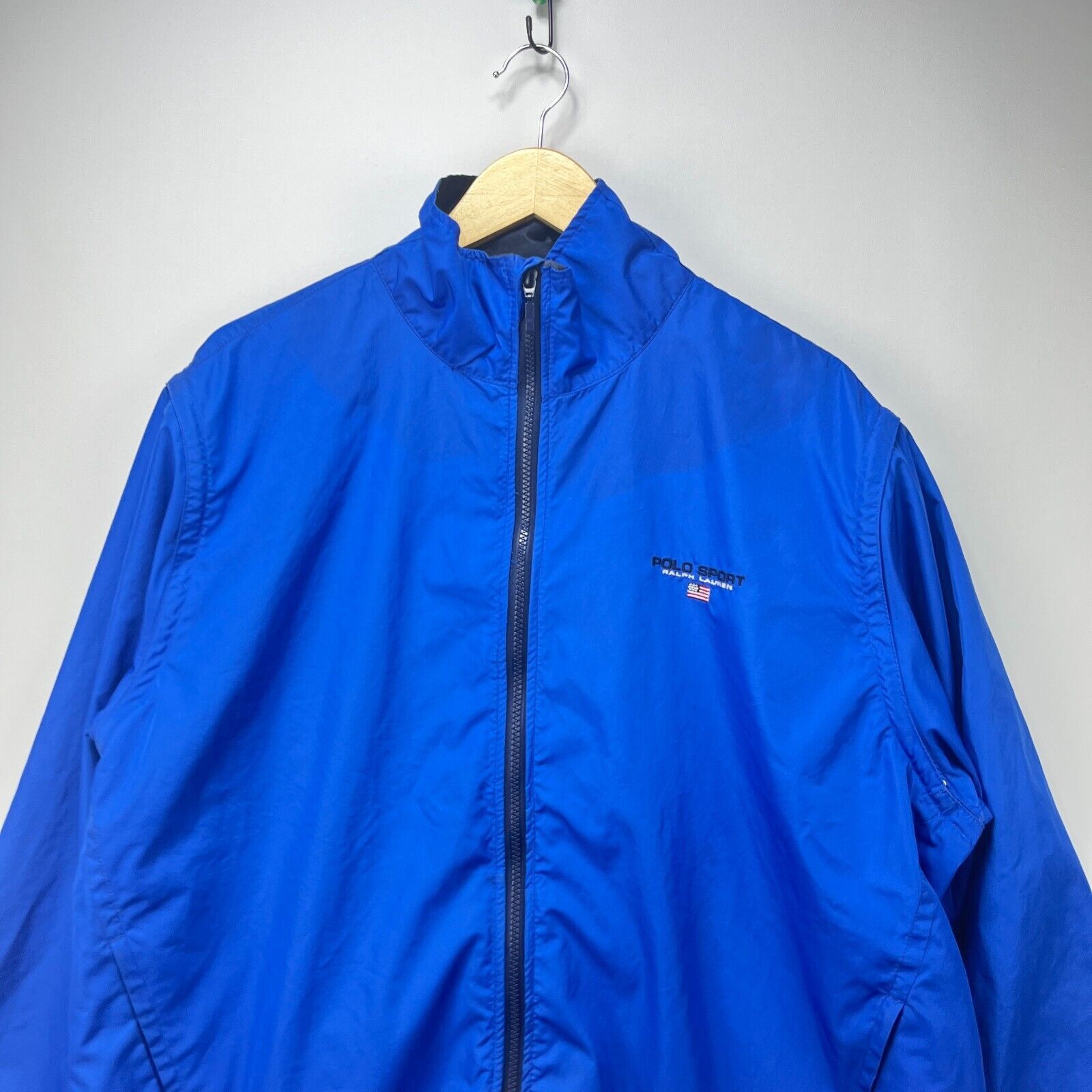 Polo Ralph Lauren × Vintage Vintage 90s Polo Sport Windbreaker Jacket Large Size US L / EU 52-54 / 3 - 2 Thumbnail