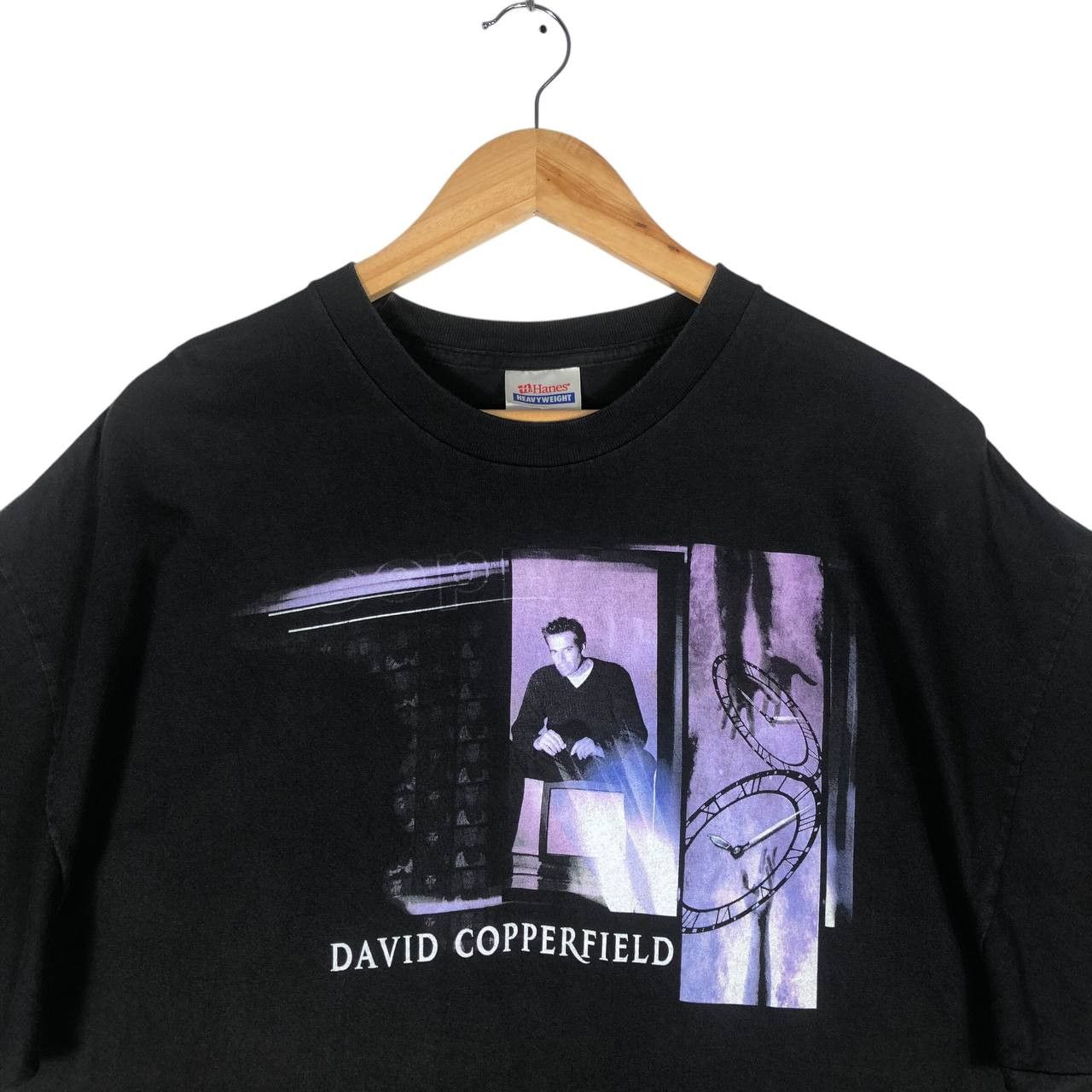 Band Tees Vintage David Copperfield black Large T-shirt Size US XXL / EU 58 / 5 - 2 Thumbnail