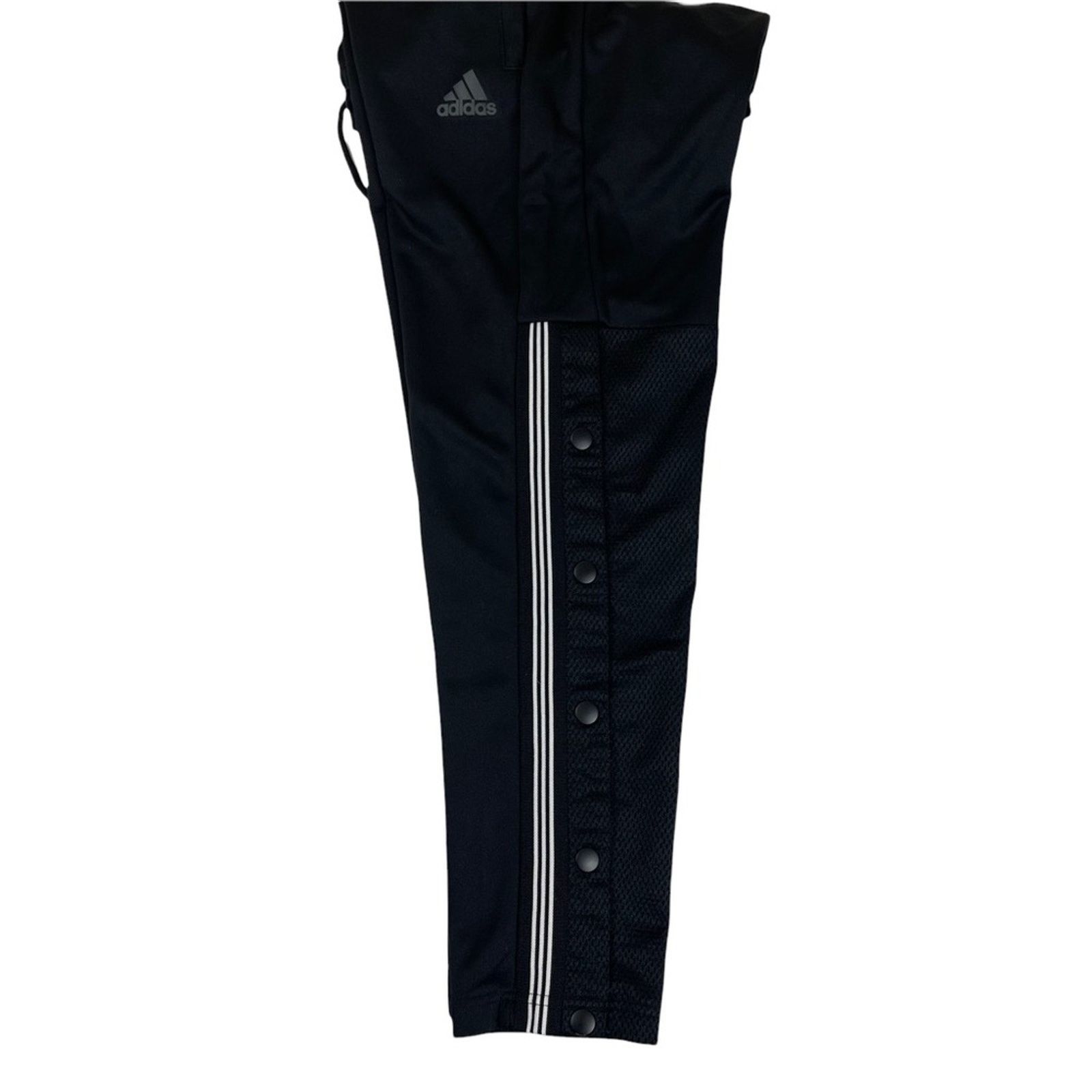 Adidas Adidas 3 Stripe Track Pant Drawstring Button Mesh Detail Size 26" / US 2 / IT 38 - 7 Thumbnail