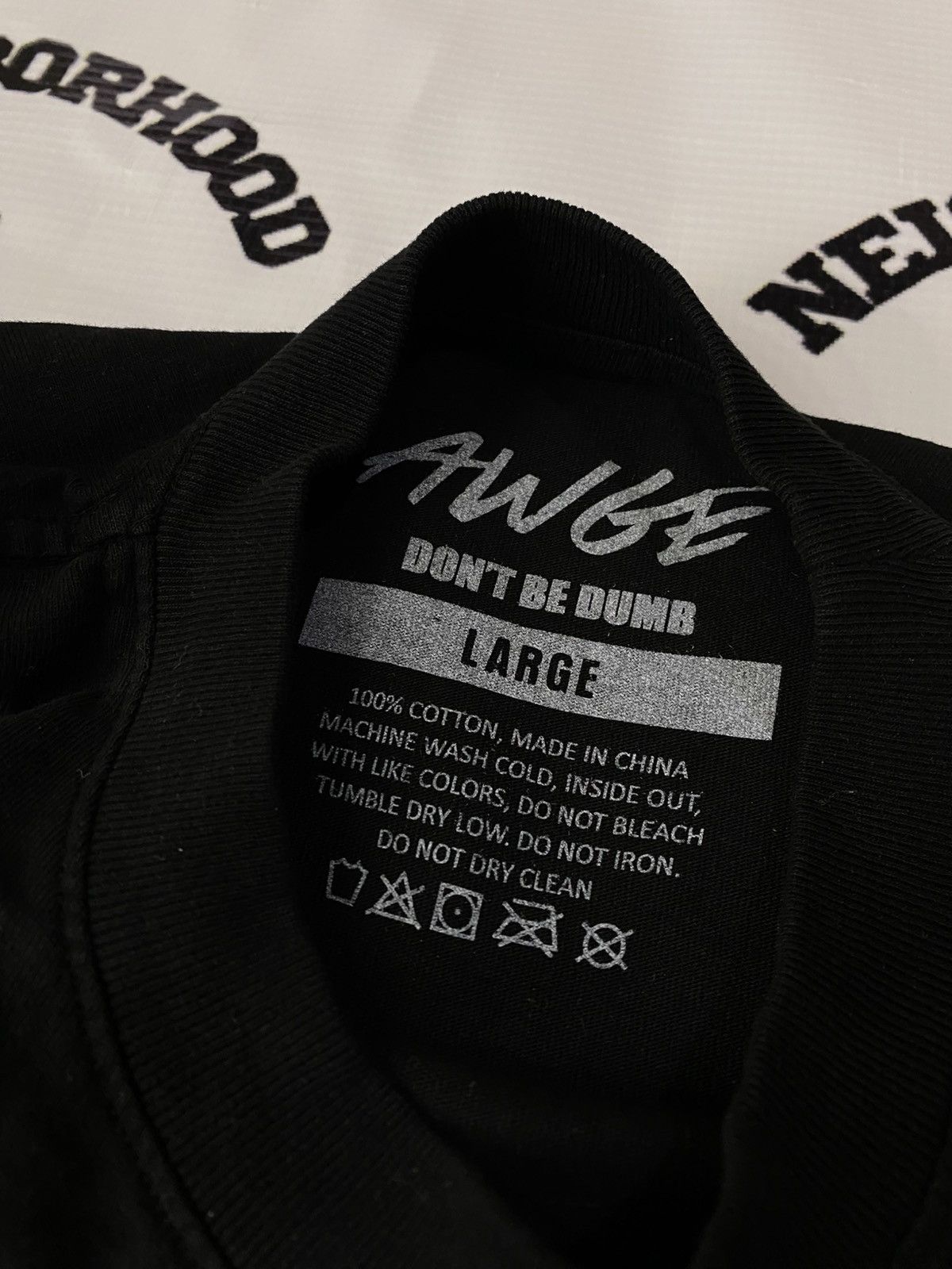 AWGE AWGE DONT BE DUMB TEE. Size US L / EU 52-54 / 3 - 12 Thumbnail