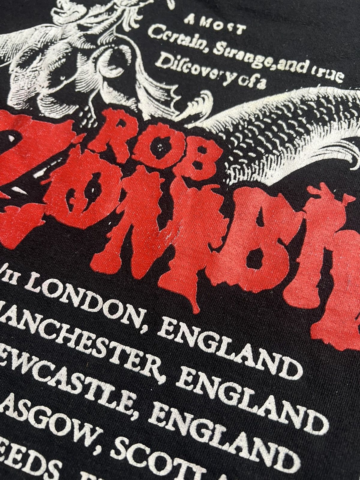 Band Tees Vintage ROB ZOMBIE Band Tee Shirt Size US L / EU 52-54 / 3 - 7 Thumbnail