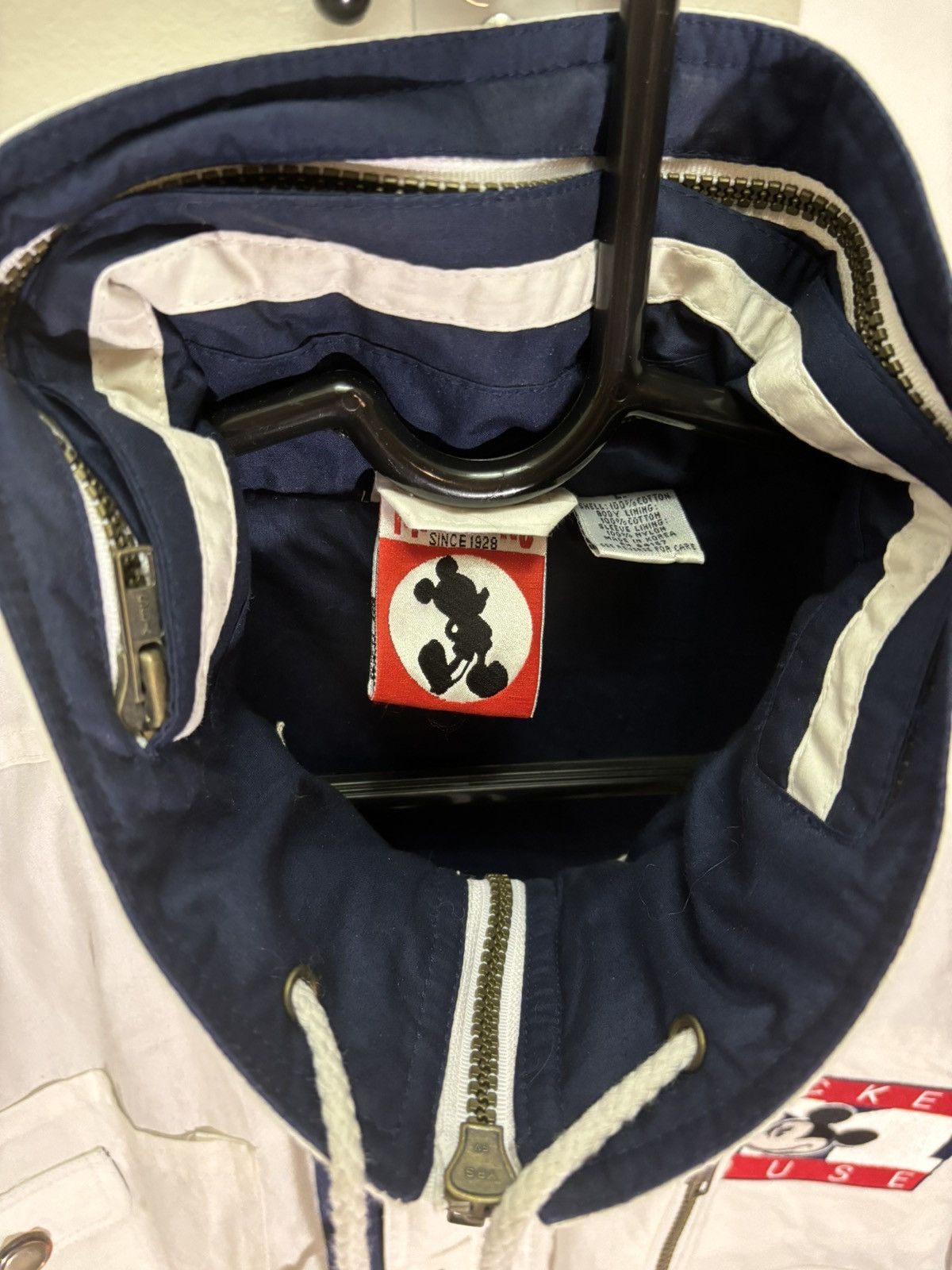 Mickey Mouse Vintage Mickey Mouse Sailing Jacket Size US L / EU 52-54 / 3 - 4 Thumbnail