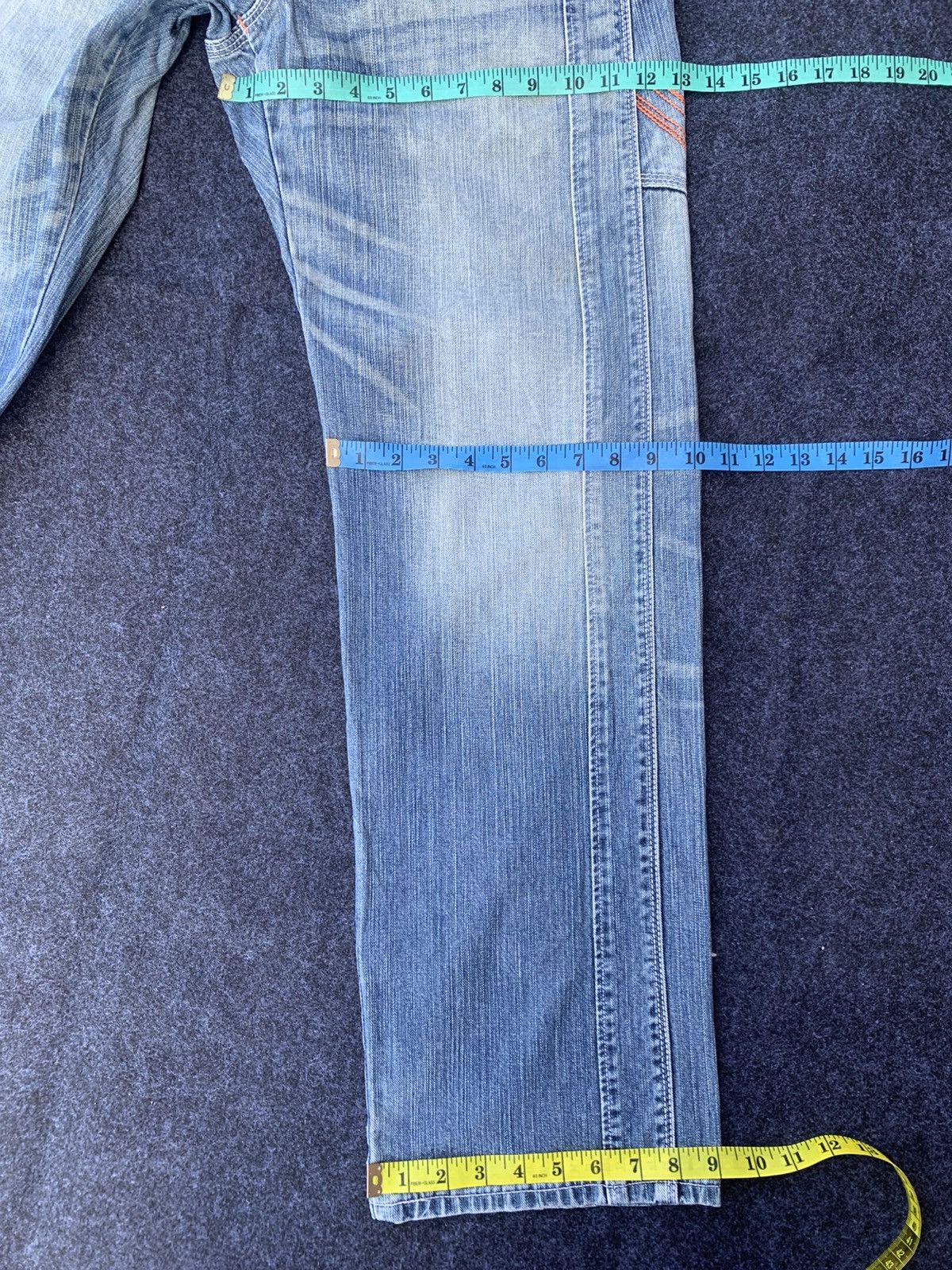 Edwin Edwin XV Exclusive Vintage Baggy Denim Wide Leg Jeans (26) Size US 30 / EU 46 - 6 Thumbnail