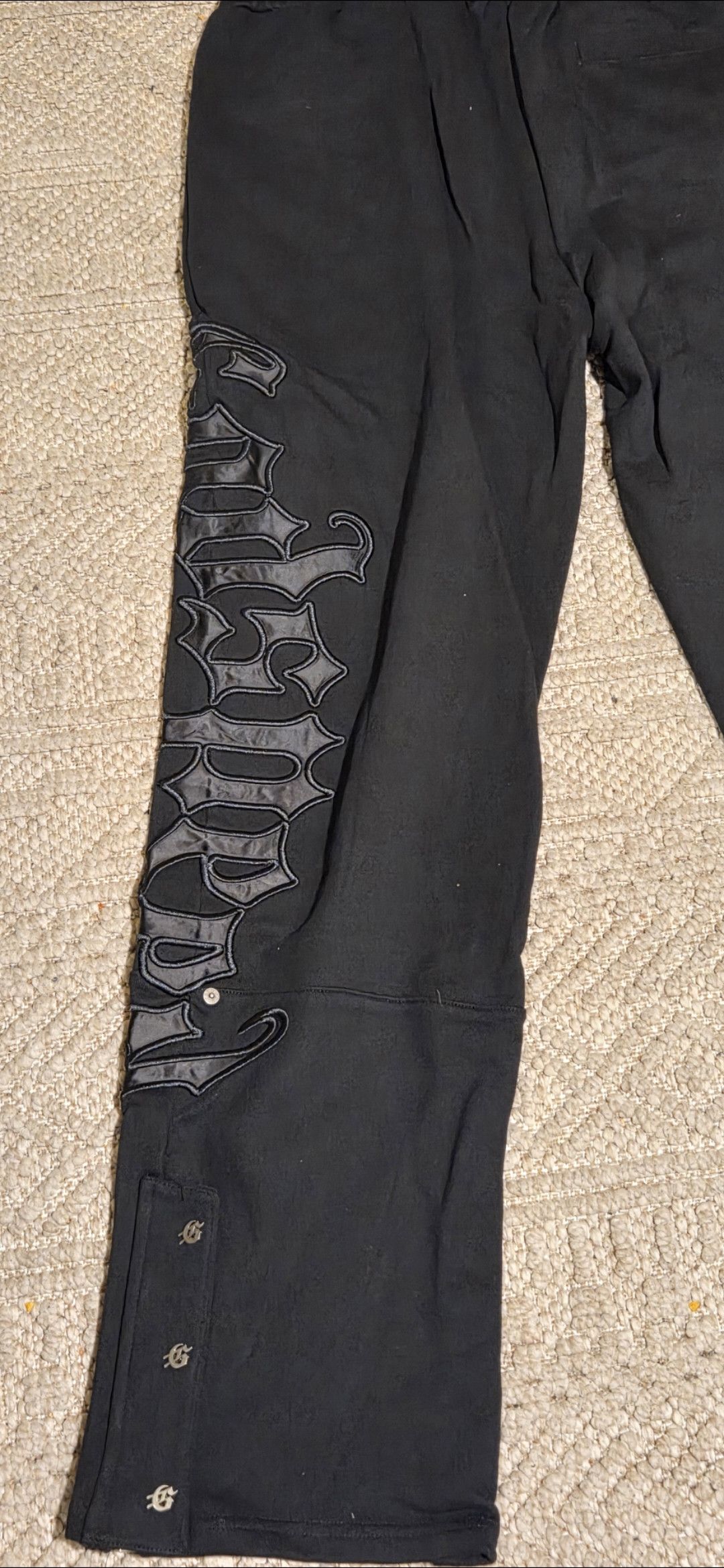 Godspeed Godspeed Black Satin OG Logo V2 Sweatsuit SIZE LARGE NWT Size US L / EU 52-54 / 3 - 9 Thumbnail