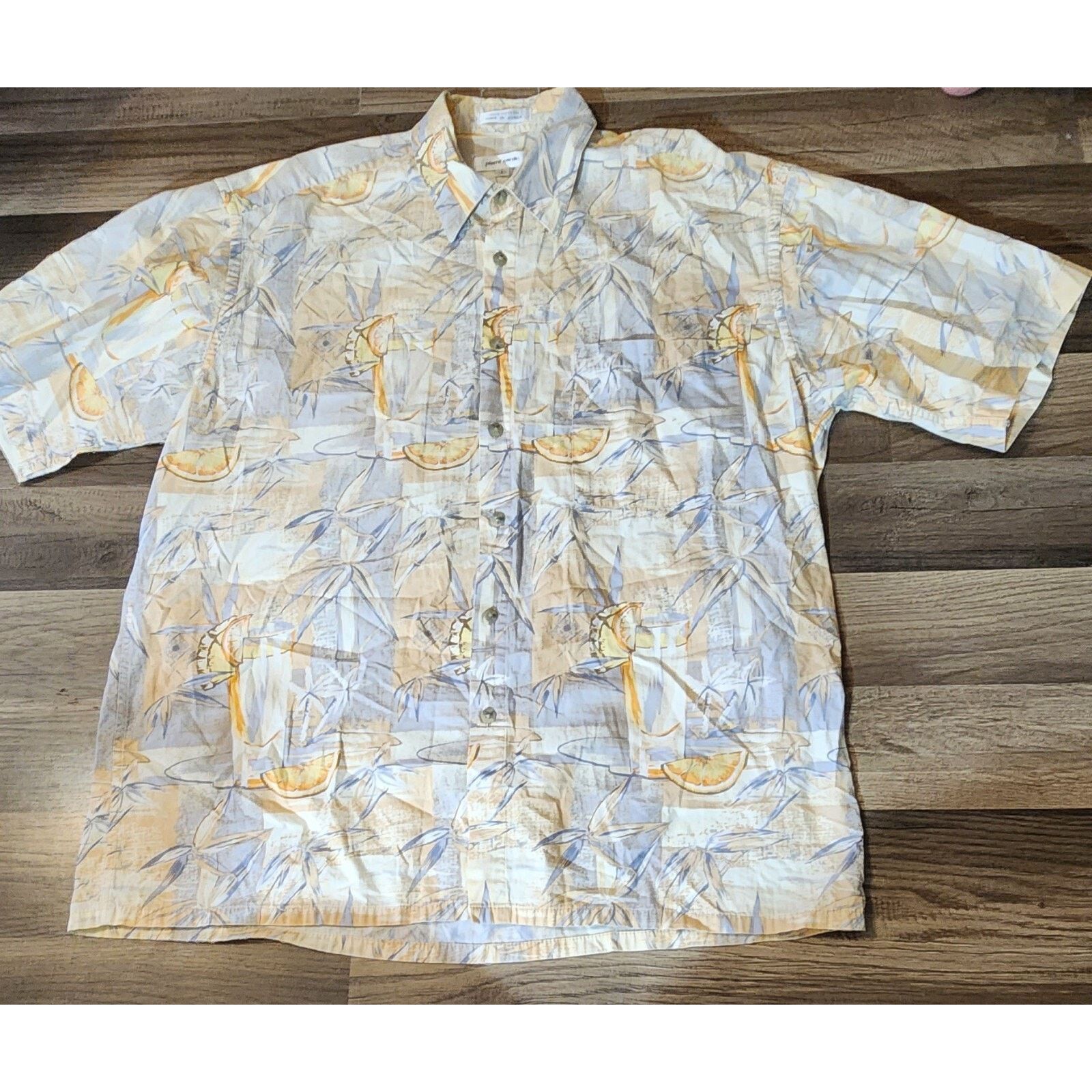 Pierre Cardin Pierre Cardin Hawaiian Shirt Size Large. 1262 Size US L / EU 52-54 / 3 - 3 Thumbnail
