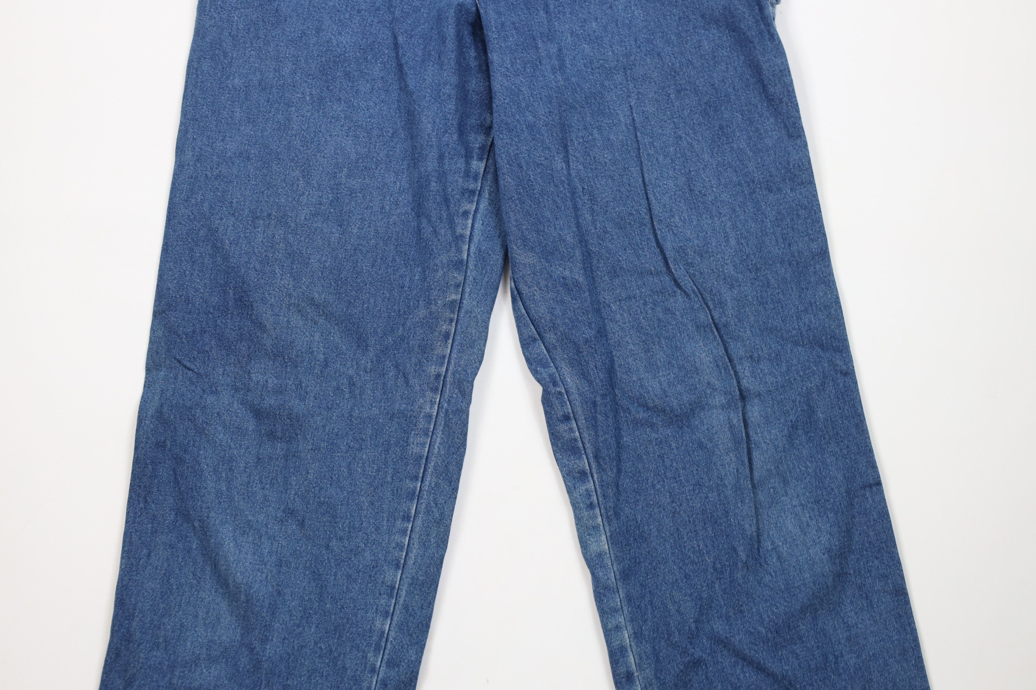 Vintage Vintage 70s Streetwear Workwear Dungaree Denim Jeans USA Size 27" / US 4 / IT 40 - 3 Thumbnail