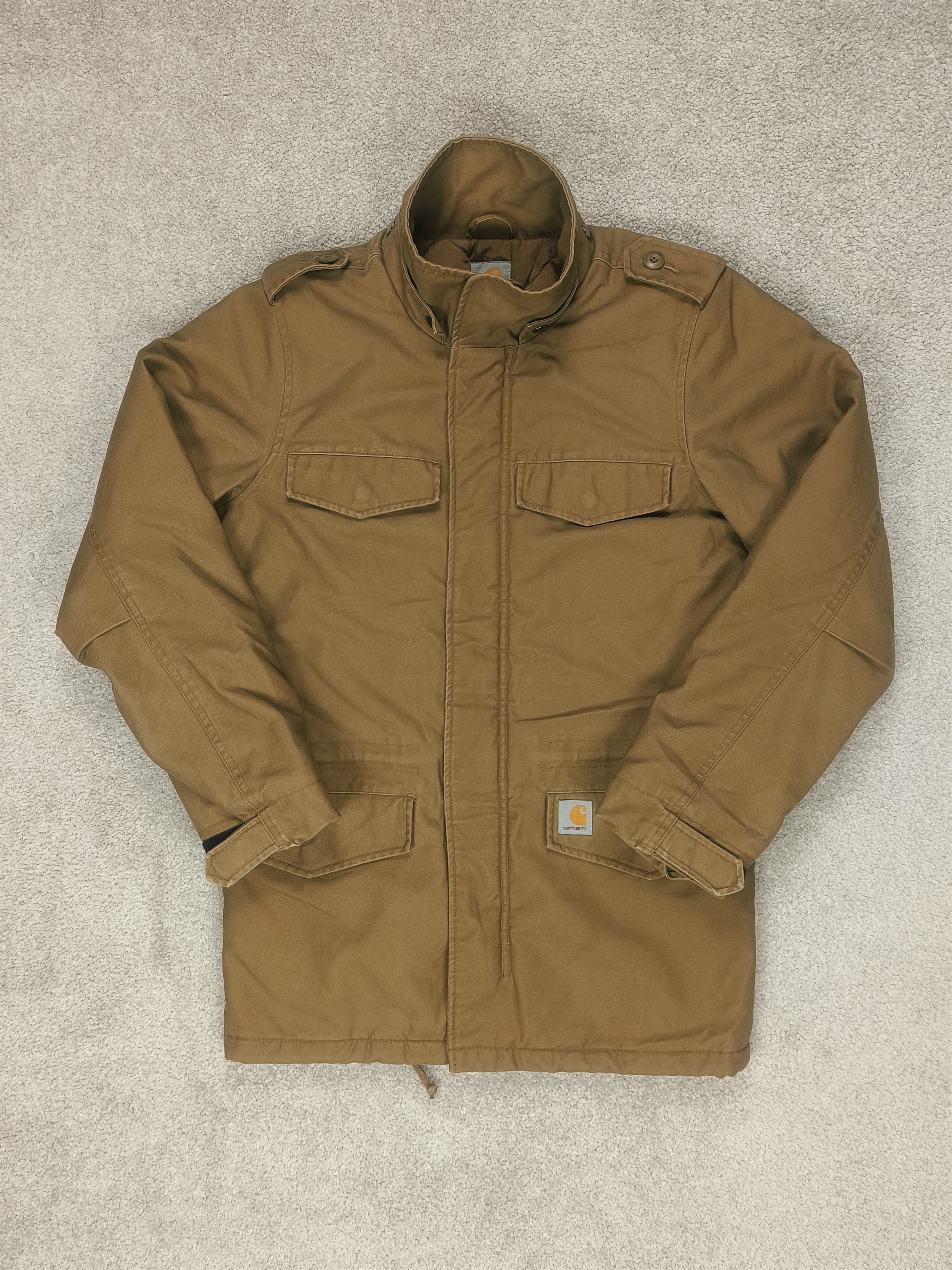 Carhartt Carhartt Hickman Field Military Style Canvas Workwear Jacket Size US S / EU 44-46 / 1 - 1 Thumbnail