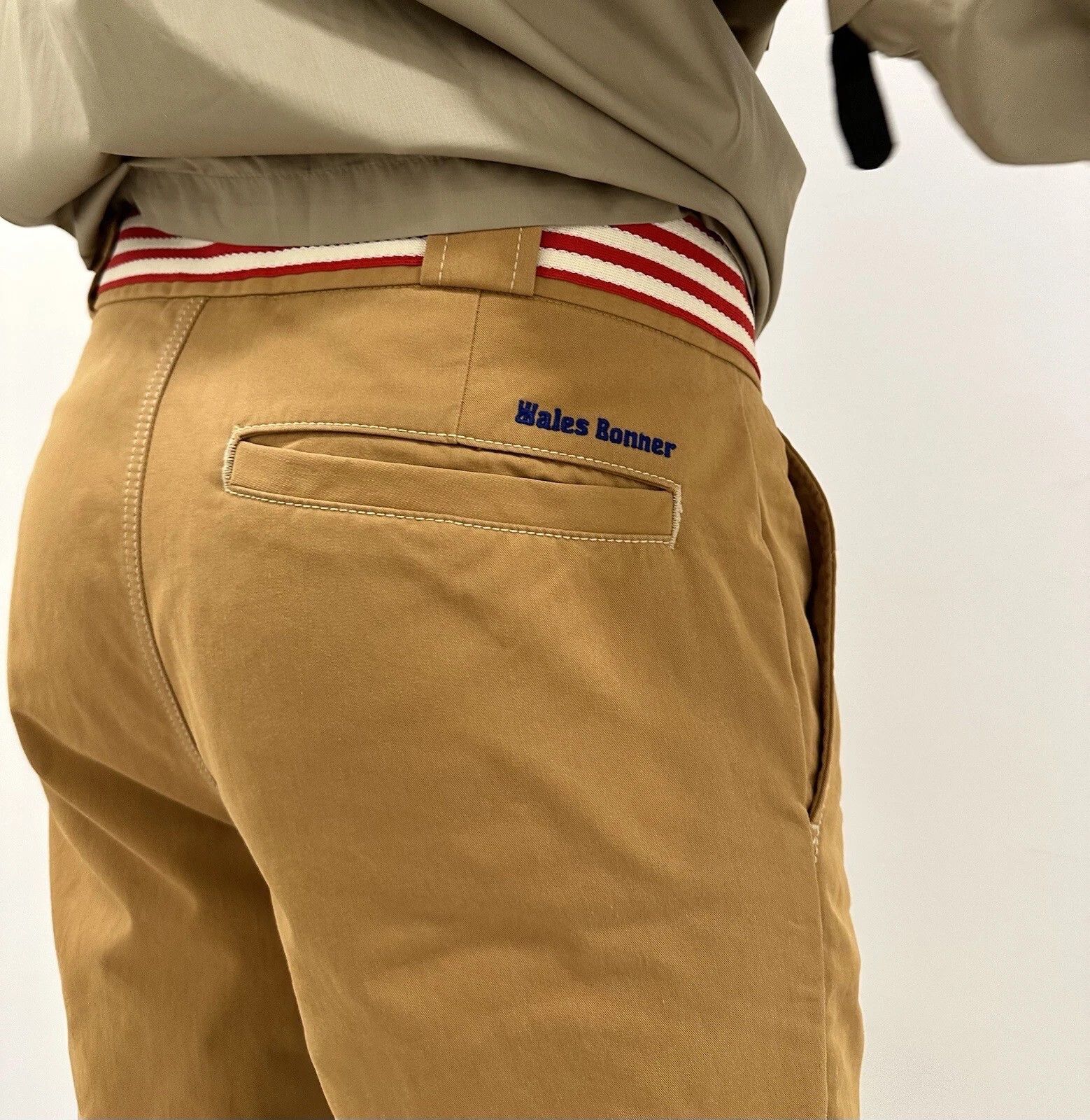 Adidas × Wales Bonner Wales Bonner x Adidas Belted Flare Chino Pants Size US 30 / EU 46 - 10 Thumbnail