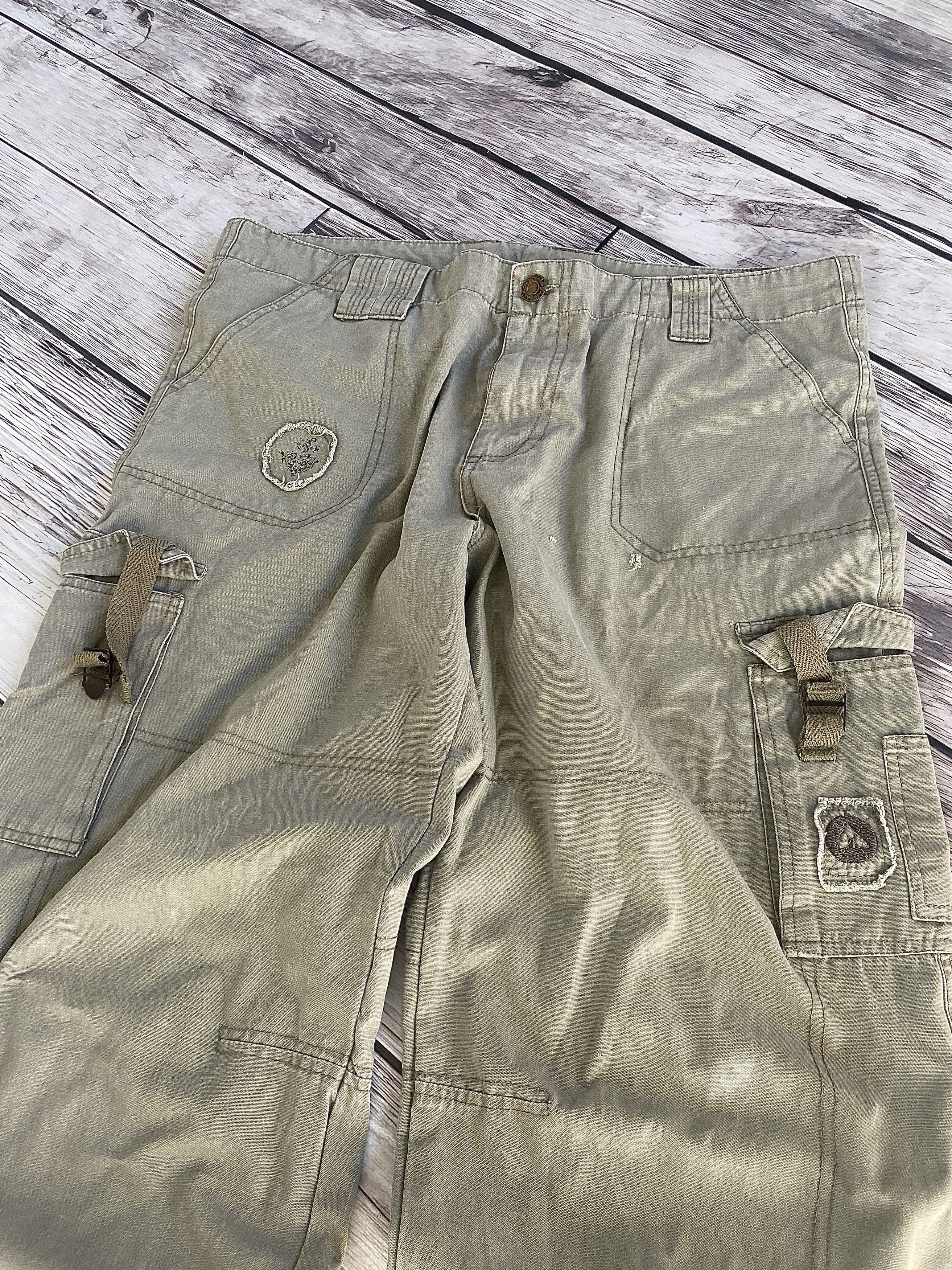 If Six Was Nine × Japanese Brand × Vintage Vintage Rick Owens Junya Watanabe Style Washed Jeans Size US 32 / EU 48 - 2 Thumbnail