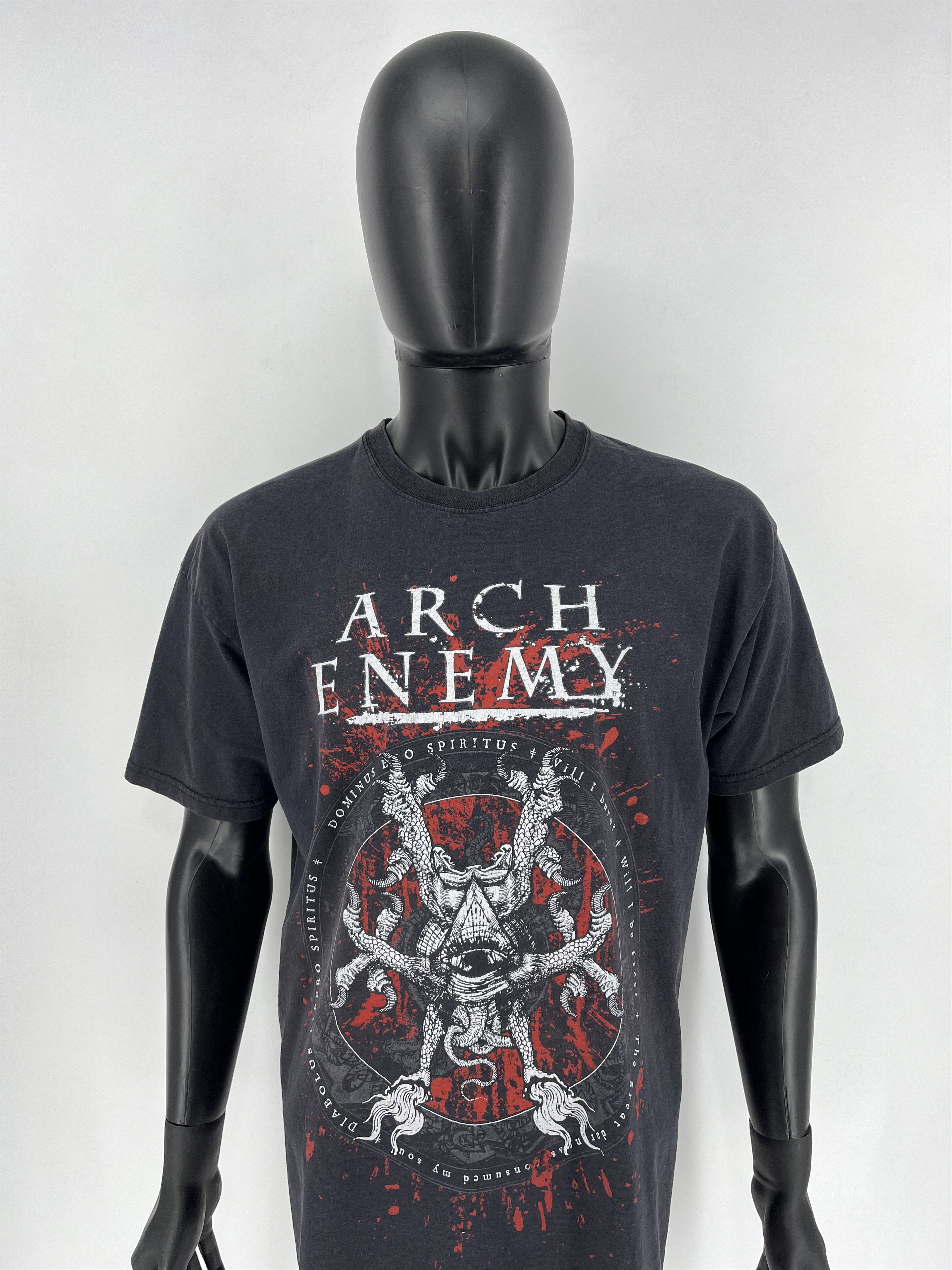Band Tees Vintage Y2K Arch Enemy Band Rock Skeleton Skull Tee Size US XL / EU 56 / 4 - 6 Thumbnail
