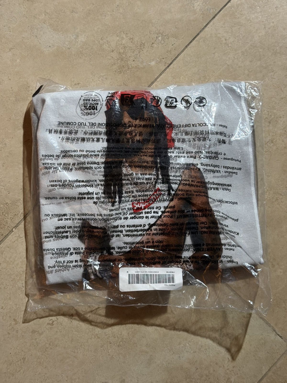 Playboy × Supreme Supreme Playboy Carti Tee. GREY Size US M / EU 48-50 / 2 - 2 Thumbnail