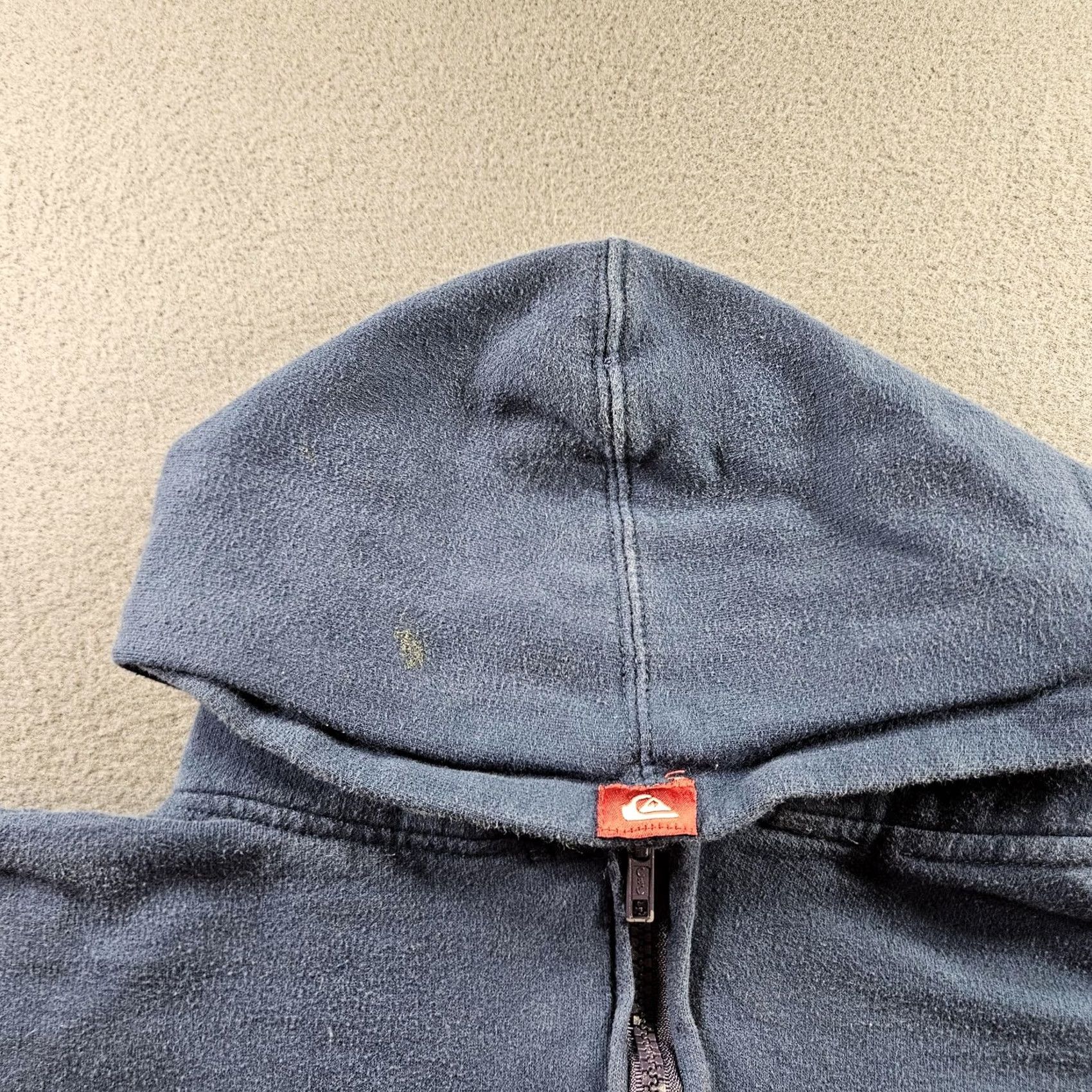 Quiksilver VINTAGE Quiksilver Hoodie Womens S Blue Full Zip Sweatshirt Surf Grunge Skater Ladies Beach 90s Zipper Pocket Logo None Womens Size S / US 4 / IT 40 - 4 Thumbnail