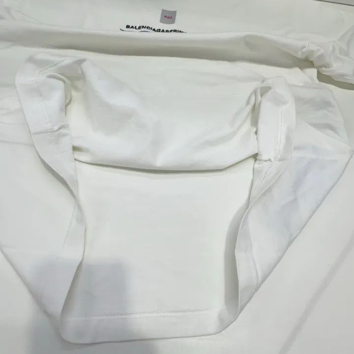Balenciaga Balenciaga Balenciaga SS22 Logo Print Short Sleeve TShirt Size US M / EU 48-50 / 2 - 7 Thumbnail