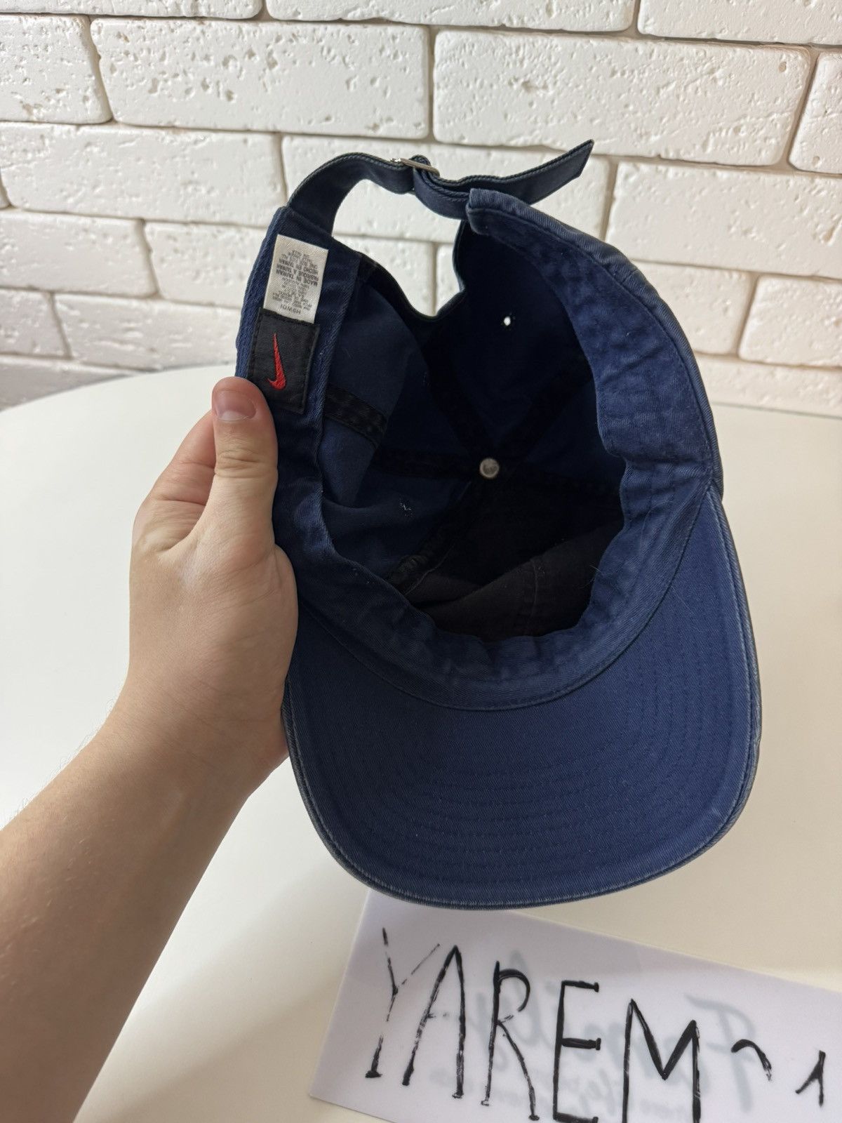 Vintage Nike vintage cap hat Size ONE SIZE - 5 Thumbnail