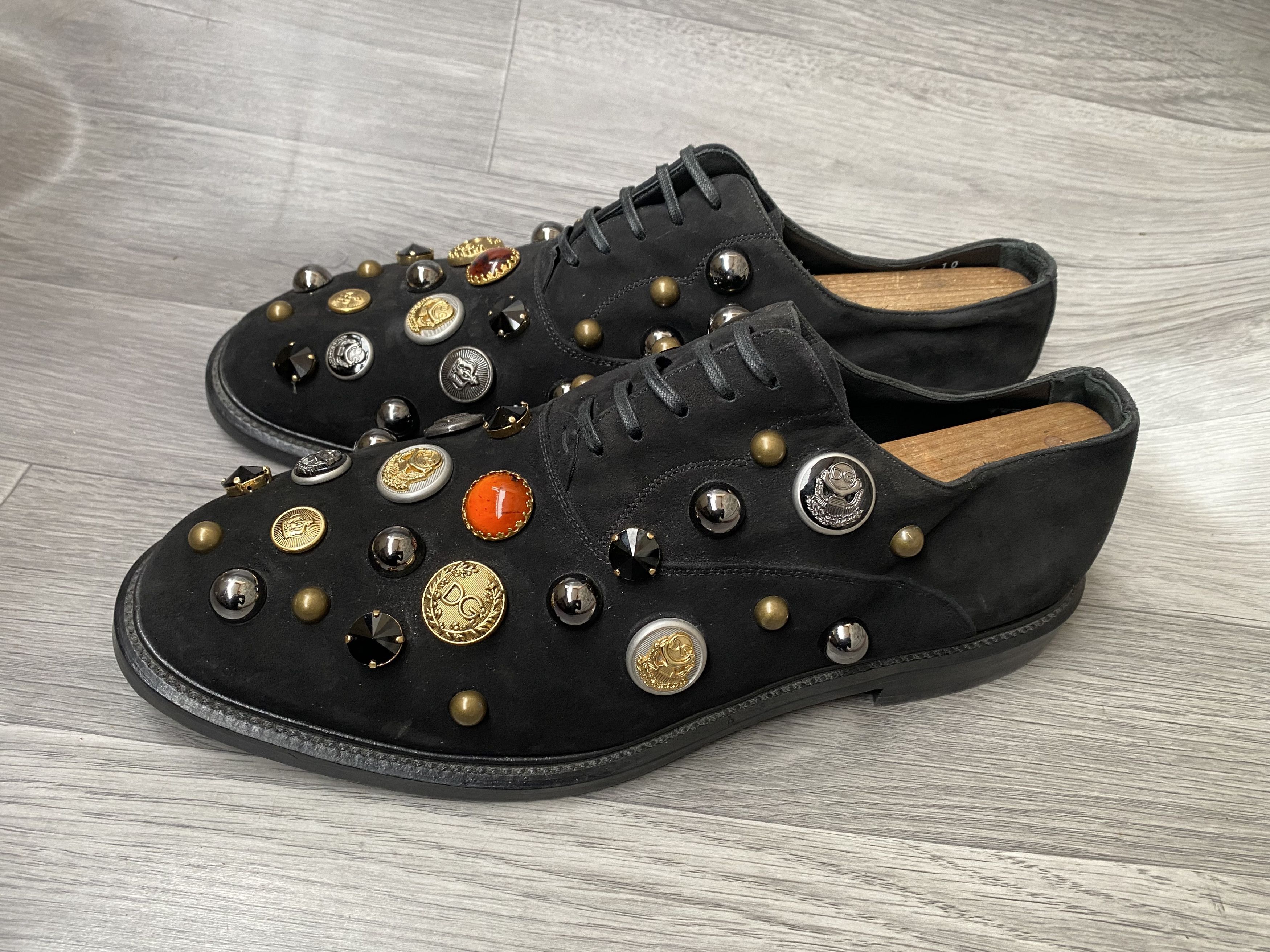 Dolce & Gabbana Dolce gabbana, maison margiela style derby suede shoes uk10 Size US 11 / EU 44 - 5 Thumbnail
