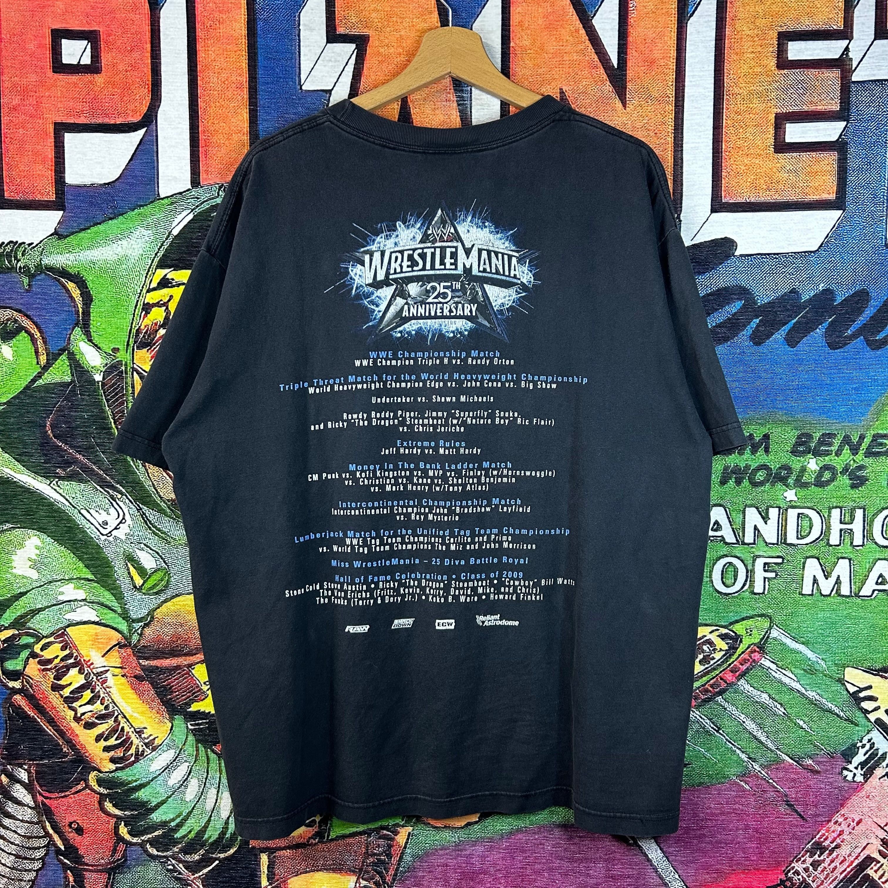 WWE Y2K 2009 Wrestlemania Tee Size XL Size US XL / EU 56 / 4 - 3 Thumbnail