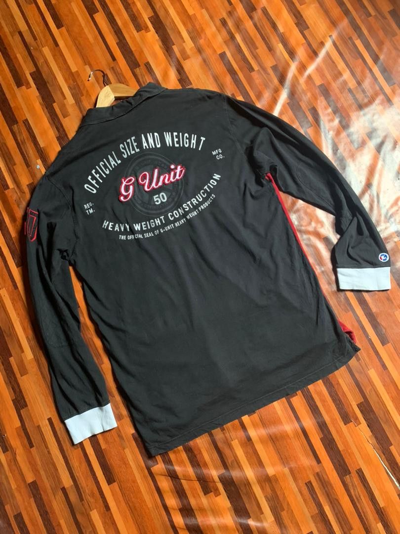 50 Cent e33 G-Unit Vintage Mens Ribbed Sweatshirt 50 Cent rap tee Size US L / EU 52-54 / 3 - 4 Thumbnail