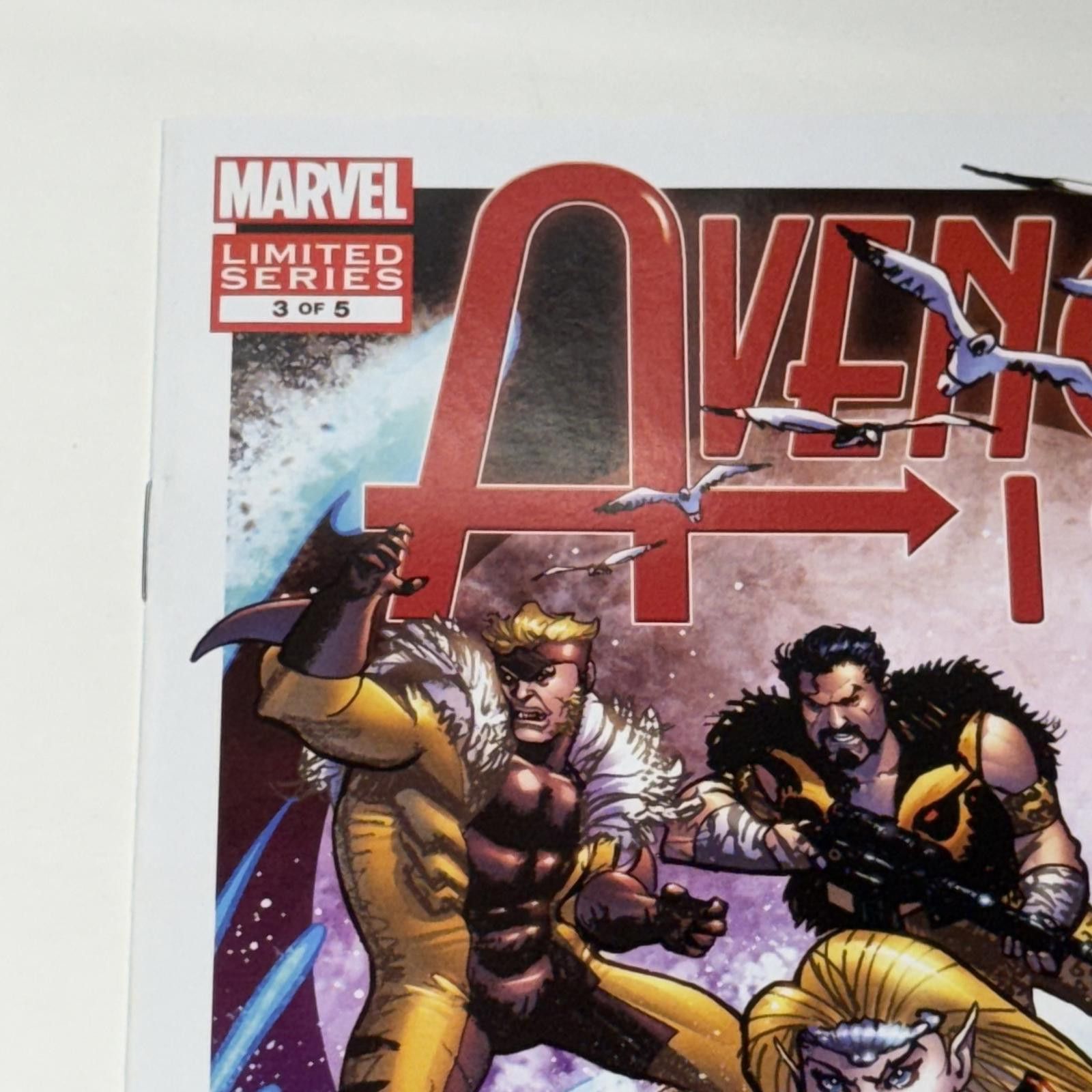 Marvel Comics Marvel AVENGERS 1959 Limited Series #3 of 5 JAN 2012 Comic Size ONE SIZE - 3 Thumbnail