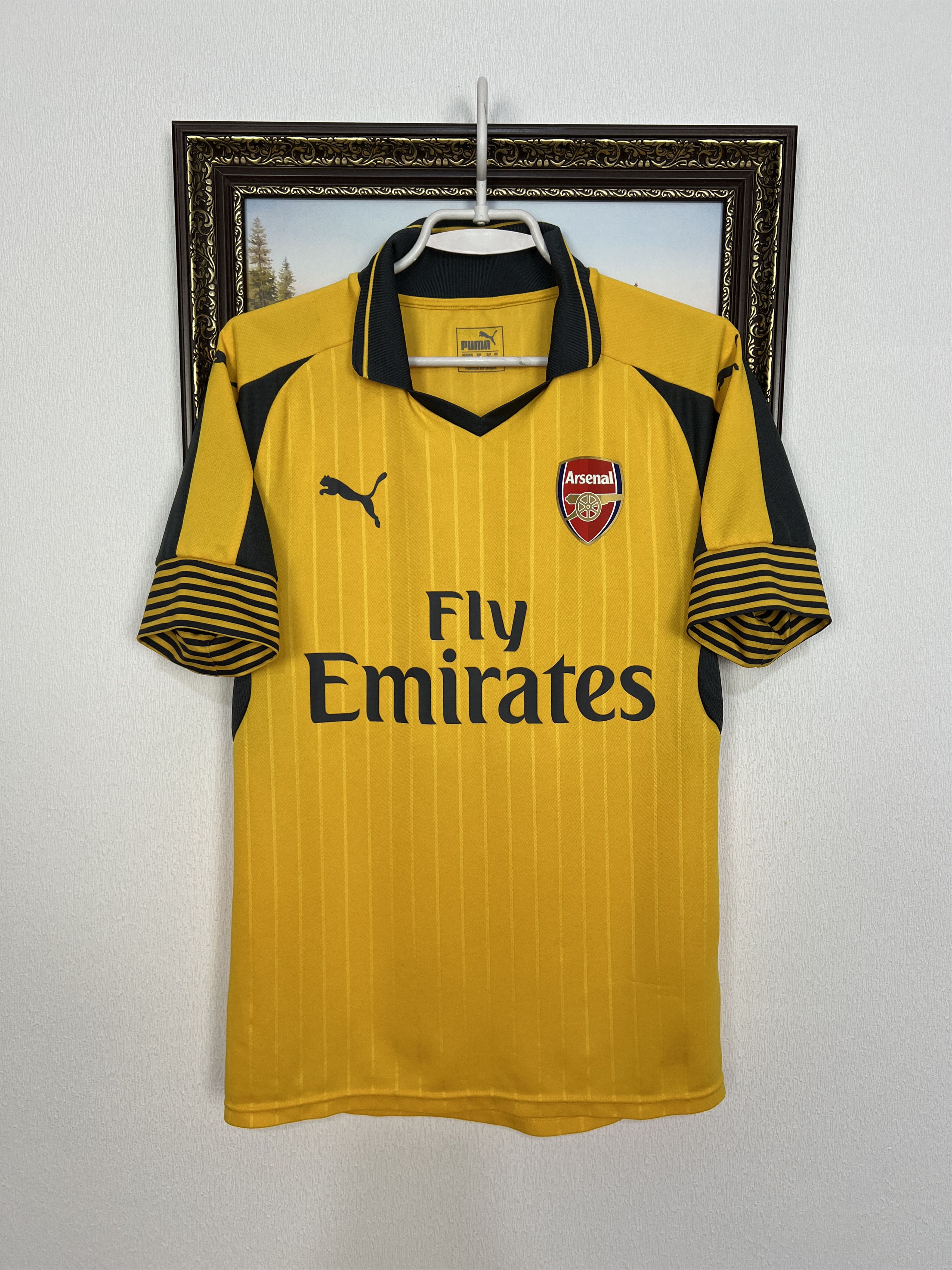 Puma Arsenal Away football shirt Soccer Jersey Trikot Gunners Size US S / EU 44-46 / 1 - 1 Thumbnail