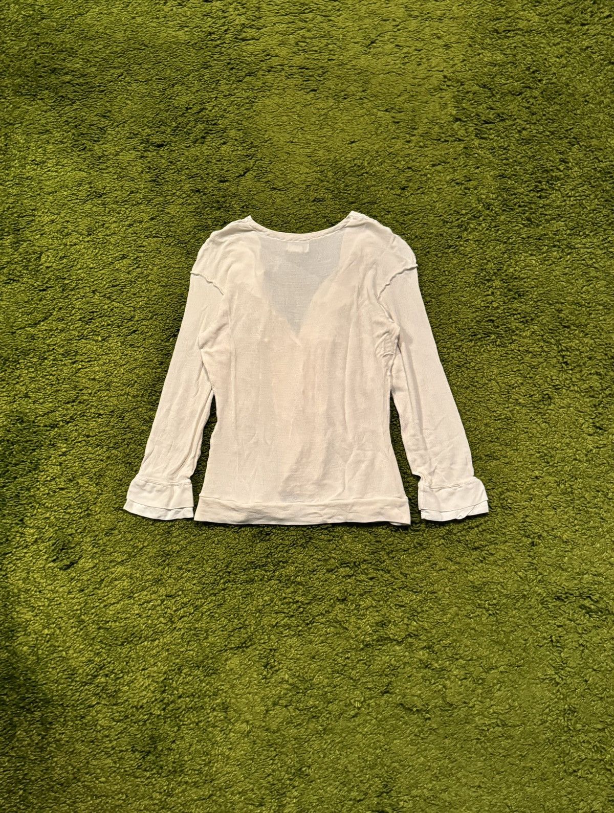 Transit × Transit Uomo Transit par-such avant garde ribbed cardigan longsleeve Size S / US 4 / IT 40 - 2 Thumbnail