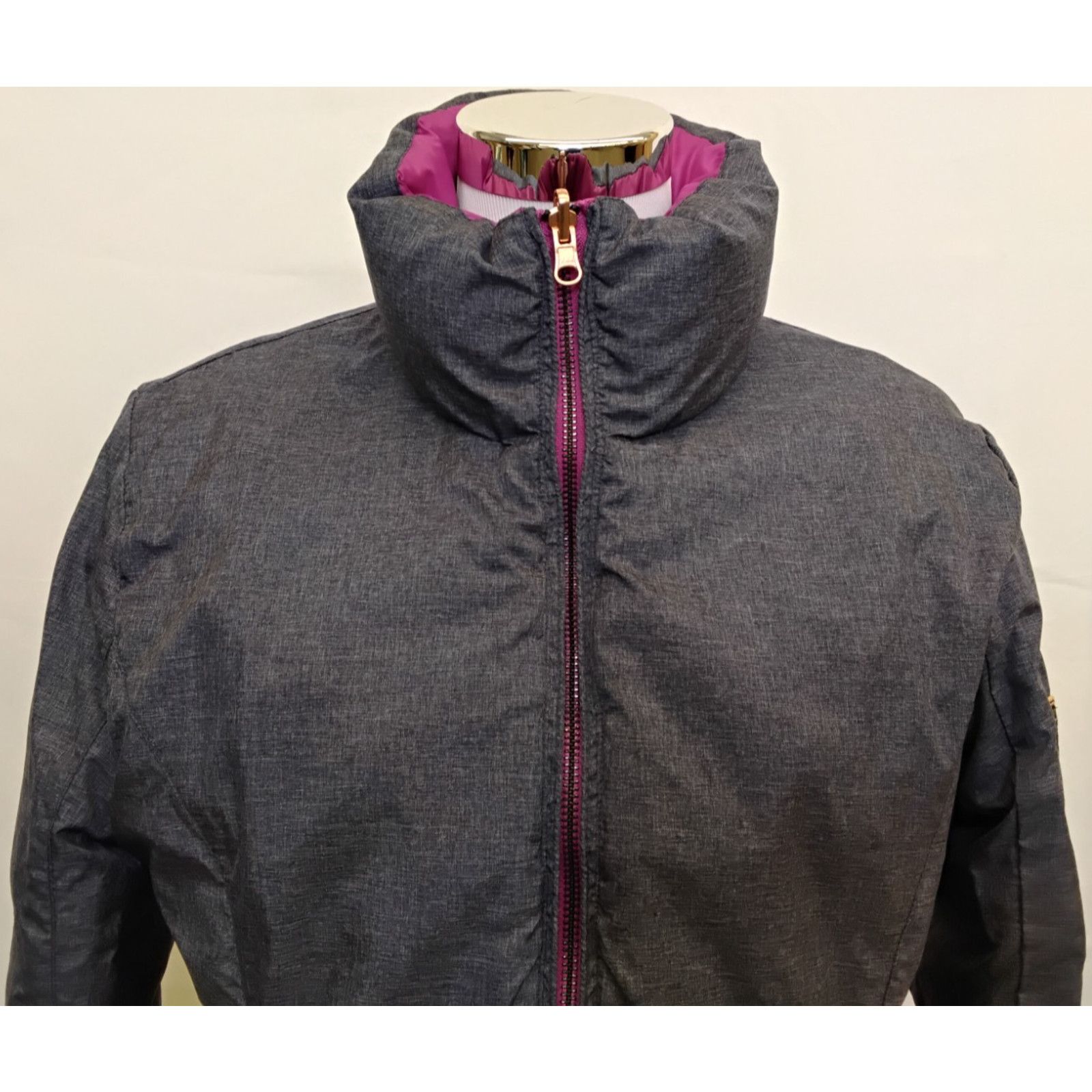 Rossignol Rossignol Down Jacket Women's L Reversible Magenta/Denim Size L / US 10 / IT 46 - 10 Thumbnail