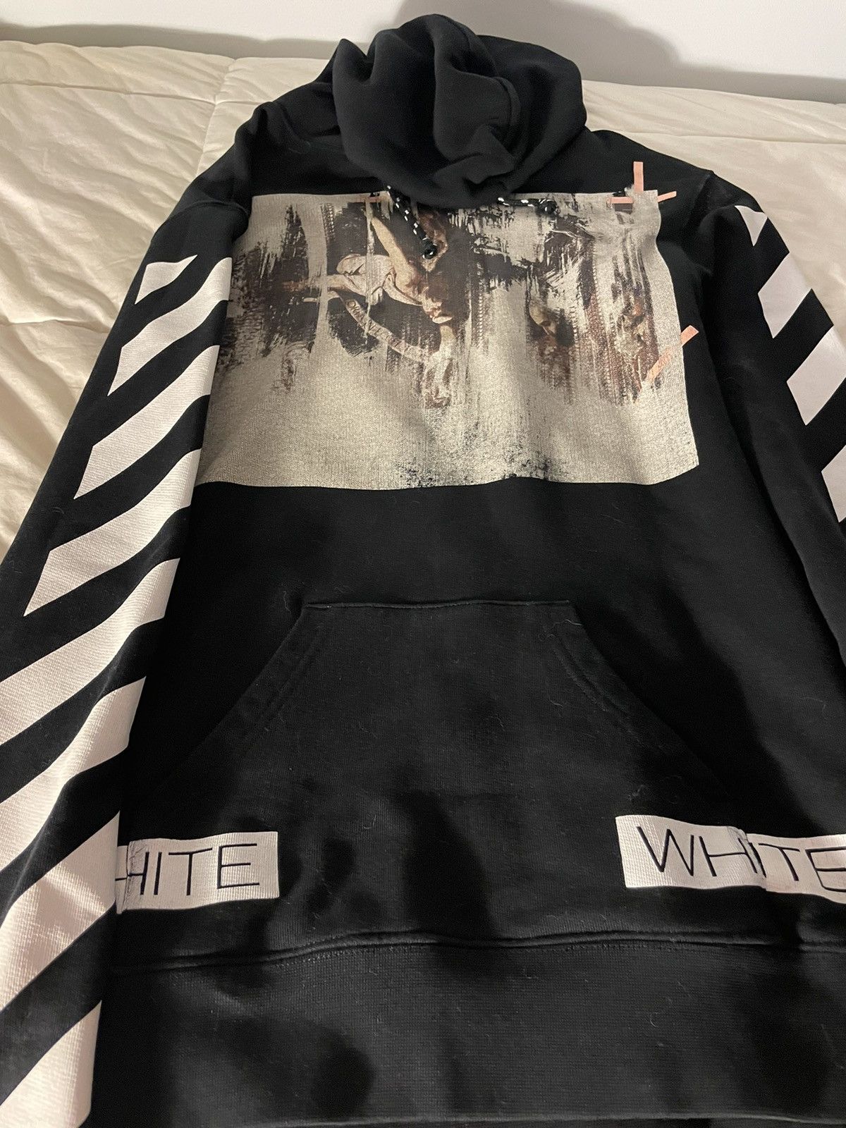 Off-White Caravaggio Hoodie Size US XXS / EU 40 - 3 Thumbnail