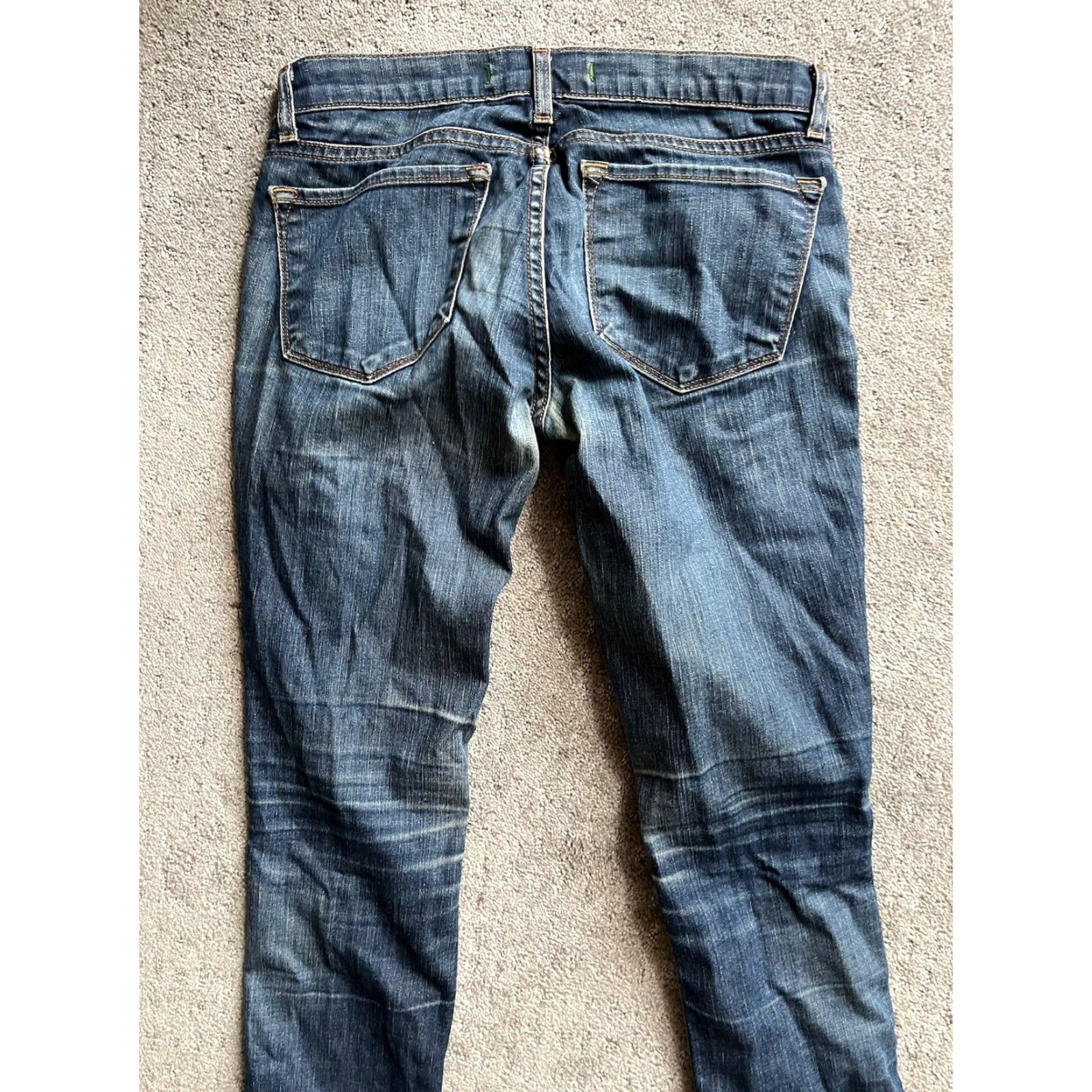 J Brand J Brand Pure Skinny Leg Jeans Womens Mid Rise Stretch Blue 27 Regular Denim Cotton Blend 5-Pocket Design Jeans Womens Size 27" / US 4 / IT 40 - 4 Thumbnail