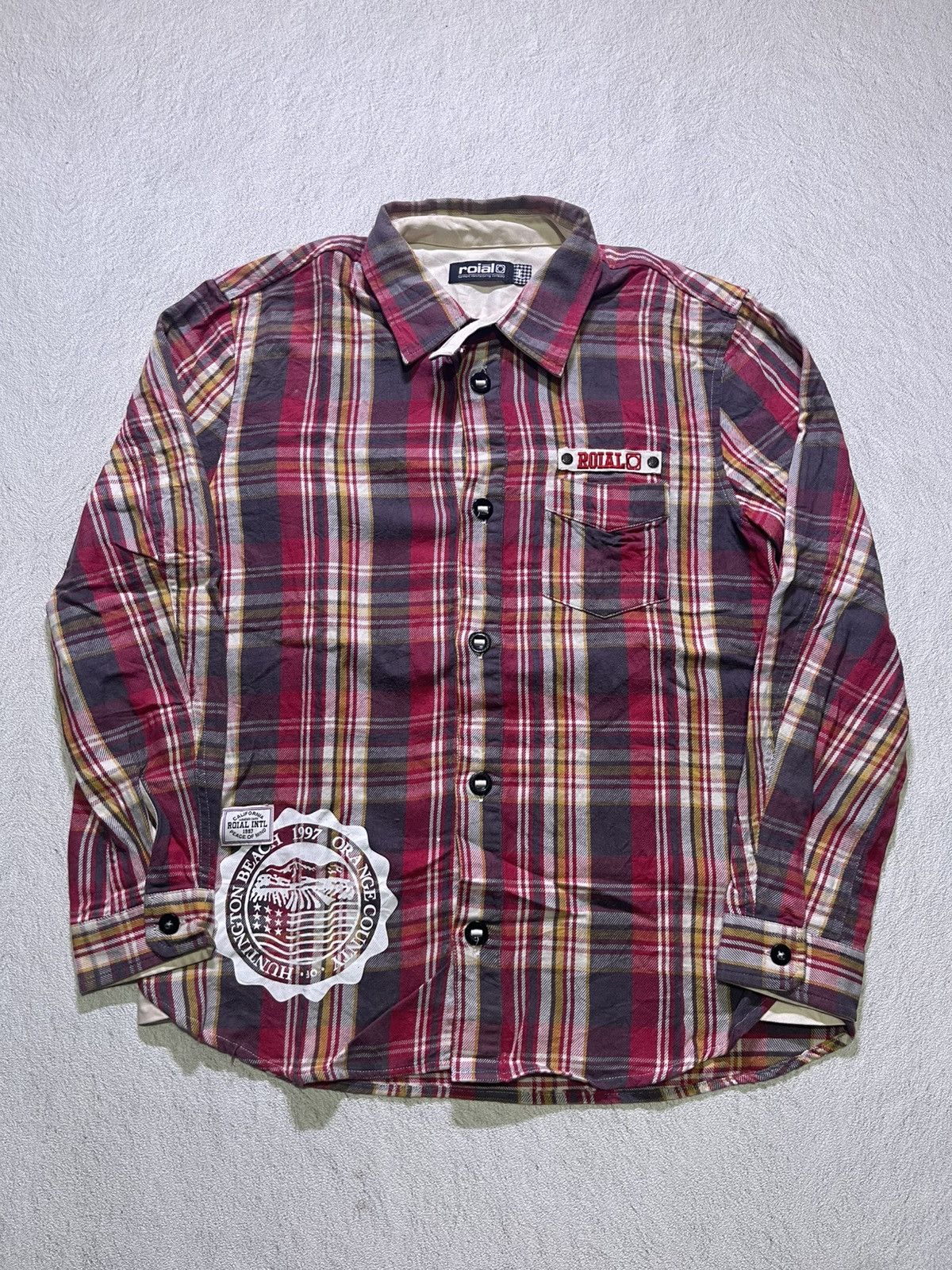 Hysteric Glamour Y2K ROIAL long sleeve shirt Size US L / EU 52-54 / 3 - 4 Thumbnail