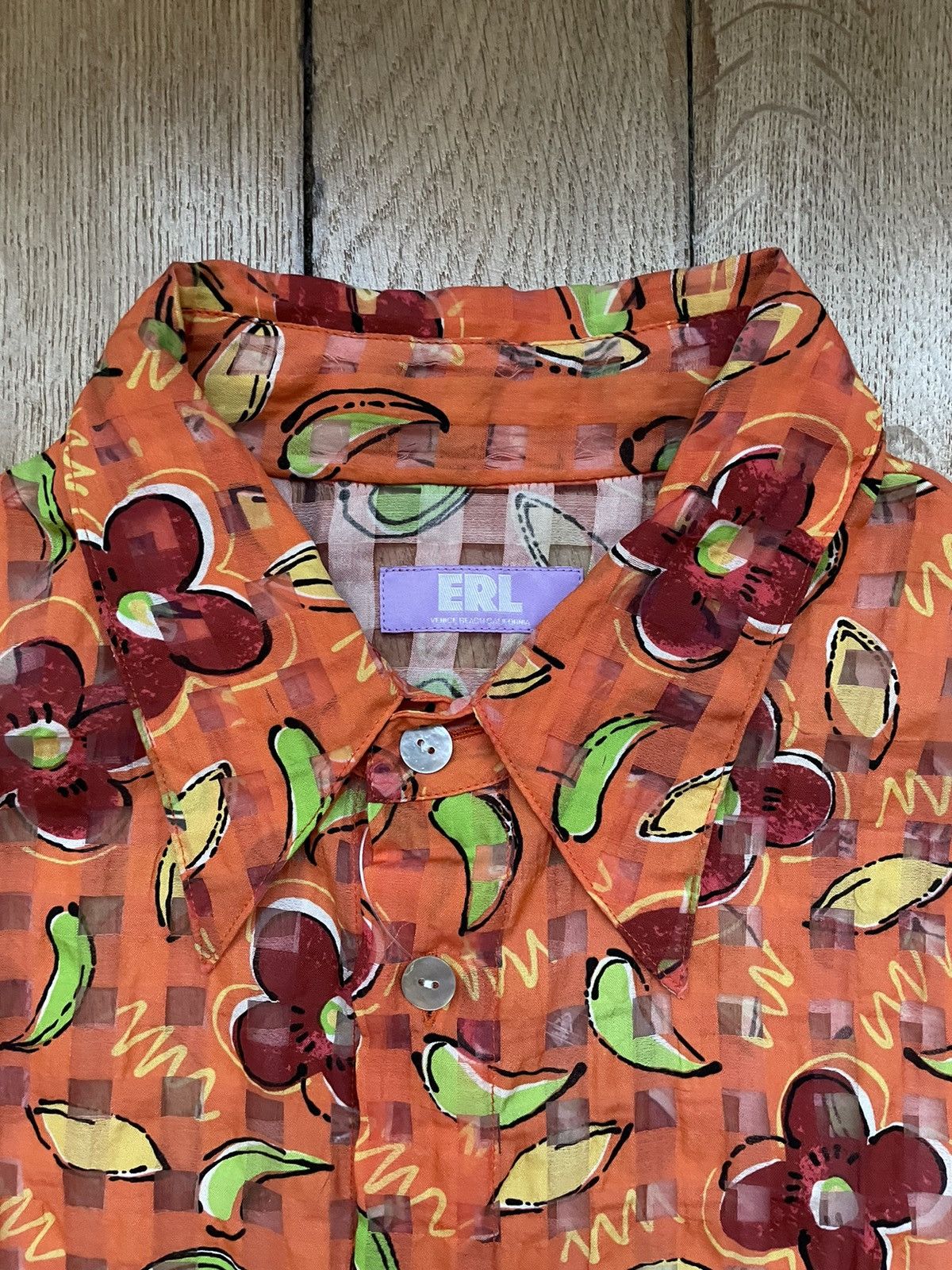 ERL ERL Flower Shirt Size US M / EU 48-50 / 2 - 3 Thumbnail