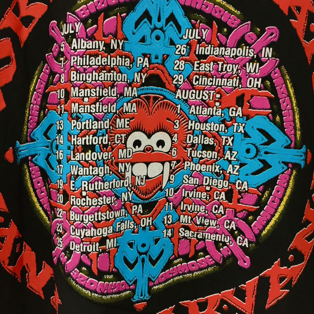 Vintage VINTAGE 1990 ROBERT PLANT MANIC NIRVANA TEE Size US L / EU 52-54 / 3 - 4 Thumbnail