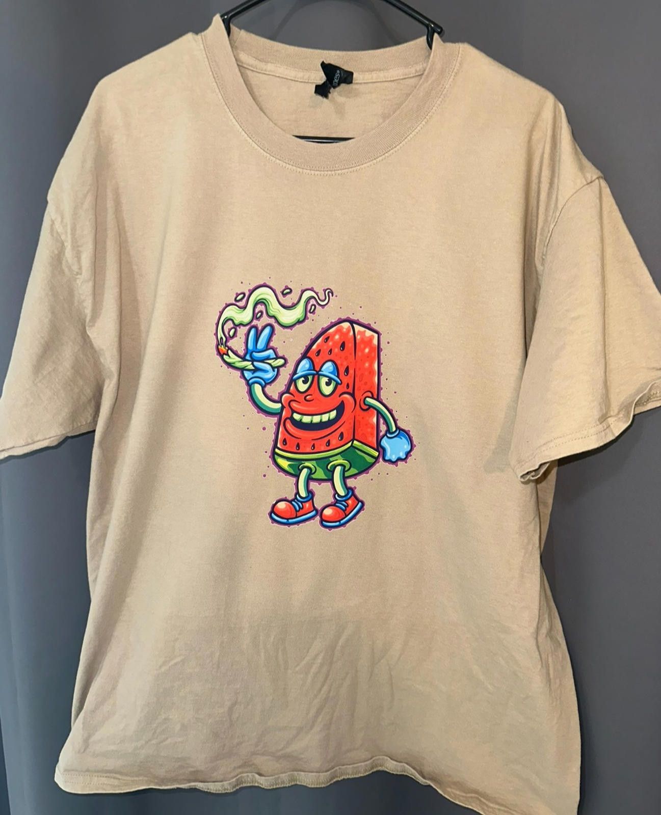 The Unbranded Brand Custom XL Tee | Watermelon Drip, DTF Graphic Size US XL / EU 56 / 4 - 1 Thumbnail