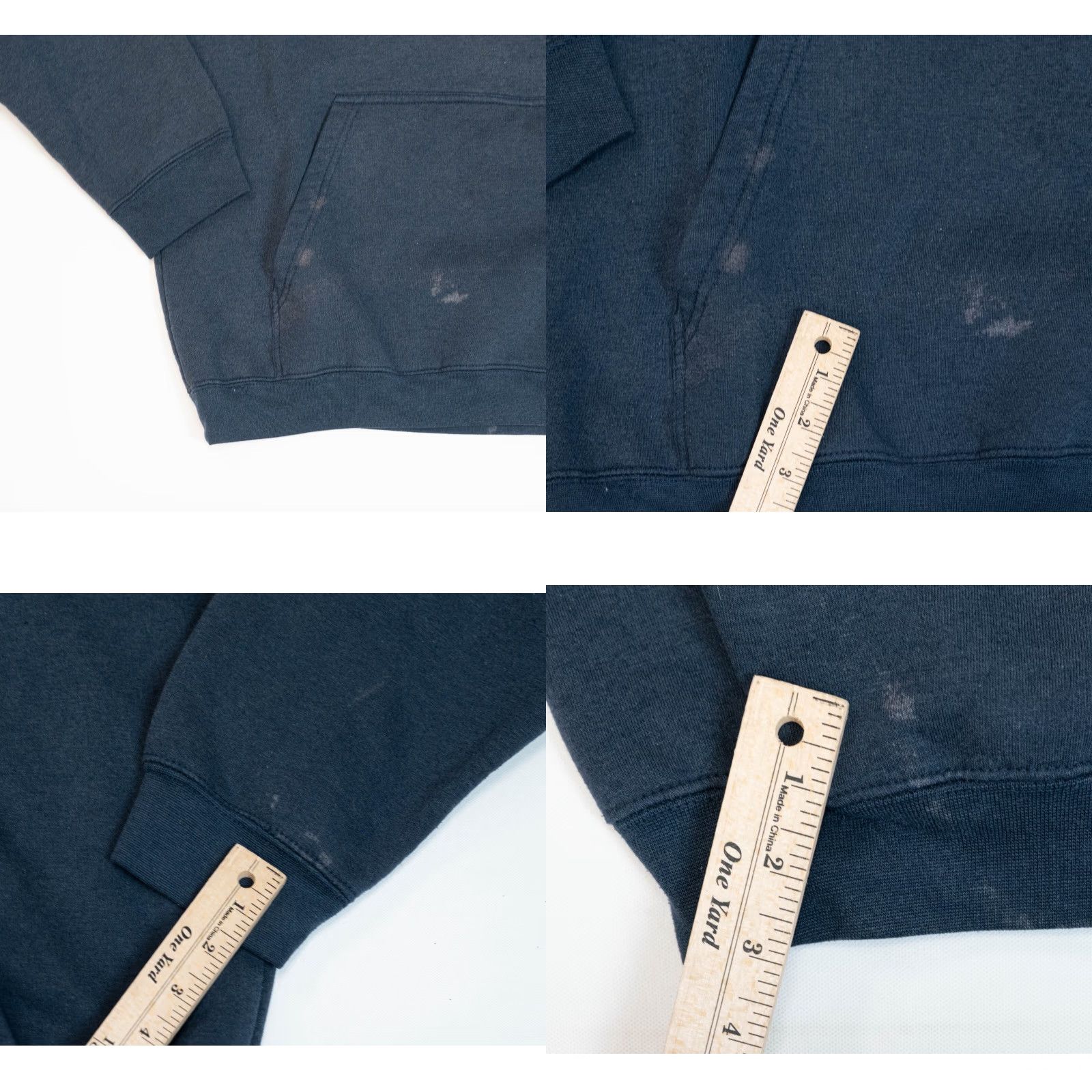 NFL New England Patriots Hoodie Mens Size M Blue Navy Distressed NFL Kenpo Pullover Hoodie, Logo, Pockets, All Seasons, Football, Sportswear Size US M / EU 48-50 / 2 - 9 Thumbnail