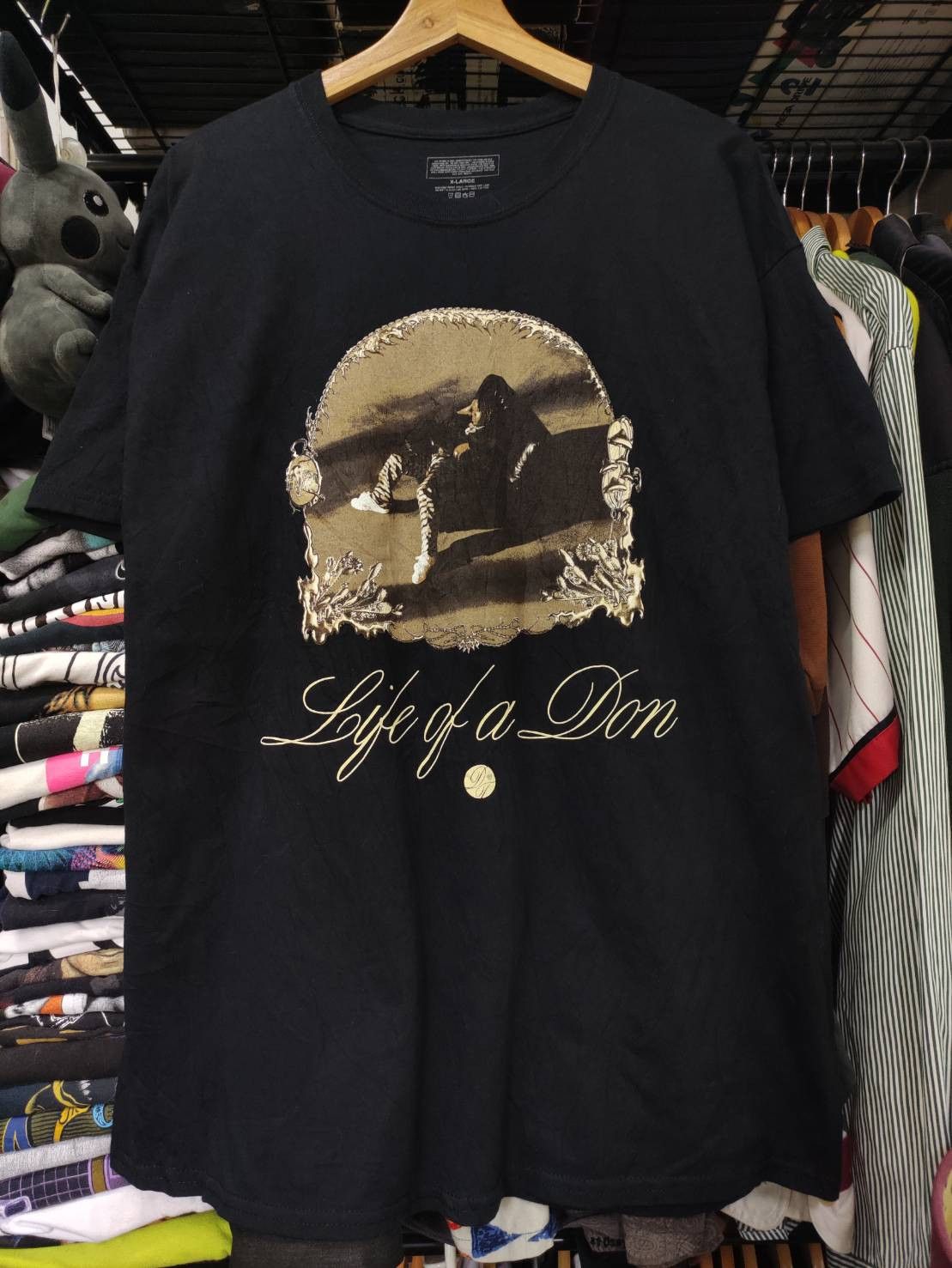 Rap Tees Don Toliver " Life Of A Don " Album Promo T-Shirt Size US XL / EU 56 / 4 - 2 Thumbnail