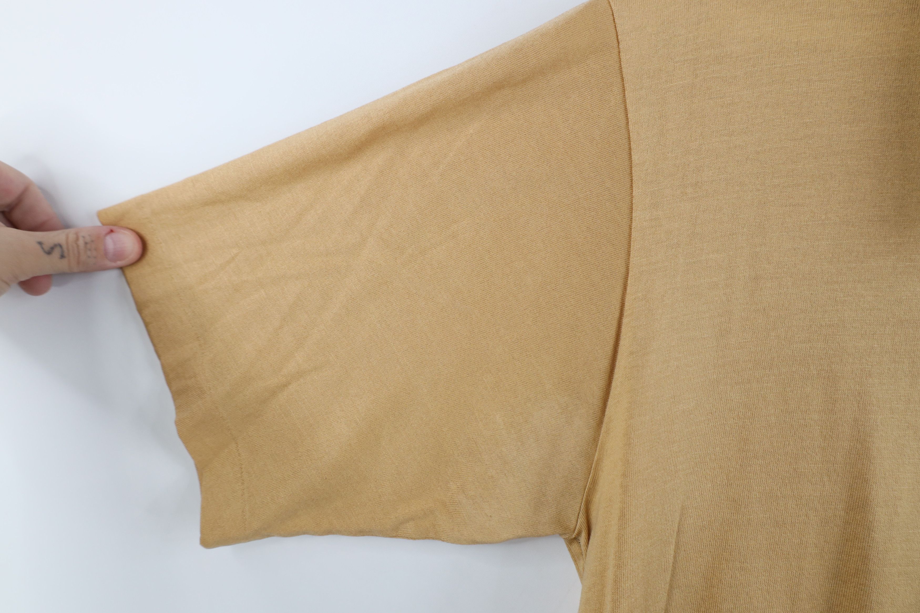 Vintage Vintage 50s 60s Ban Lon Knit Pocket Polo Shirt Beige USA Size US M / EU 48-50 / 2 - 8 Thumbnail