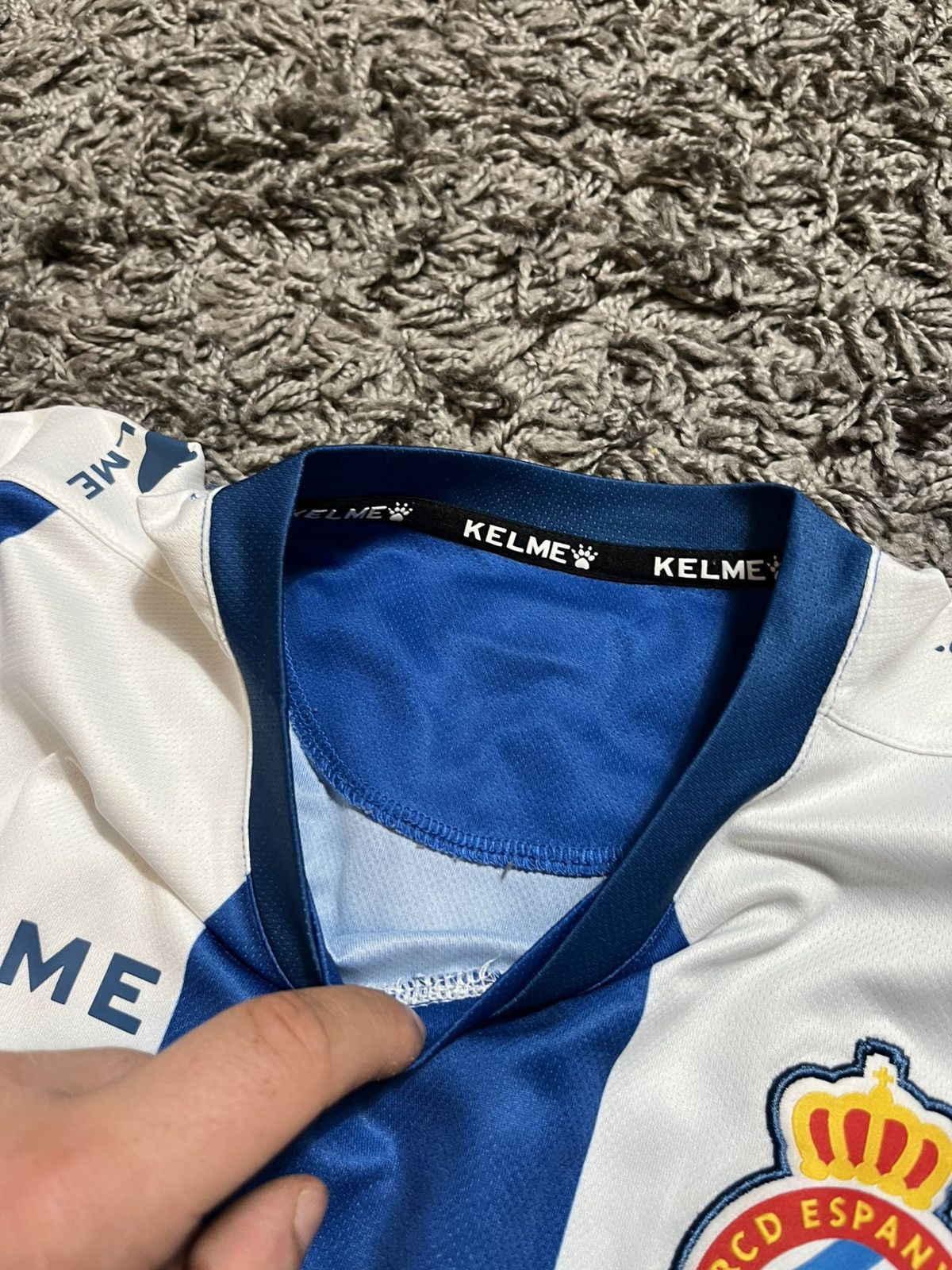 Other RCD ESPANYOL SOCCER JERSEY 2018/19 SOCCER FOOTBALL JERSEY Size US S / EU 44-46 / 1 - 5 Thumbnail