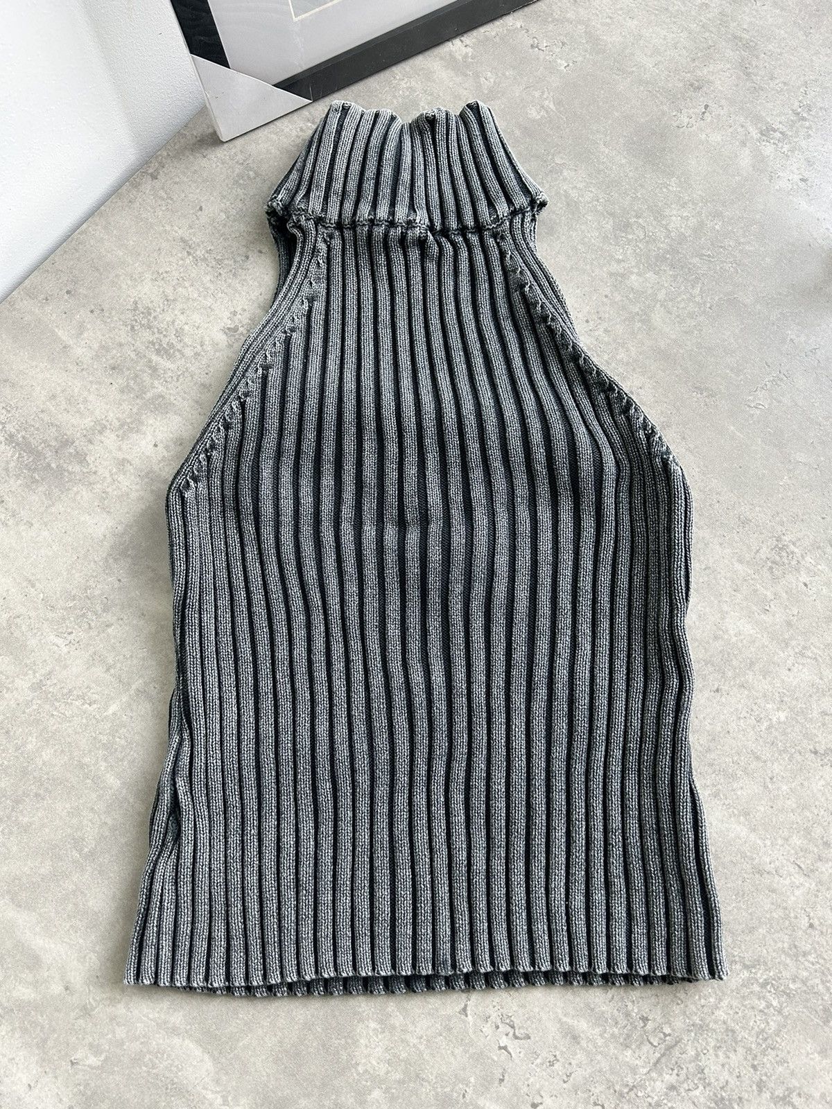 Vintage Knit Tank Top Y2K vintage Japanese style Size M / US 6-8 / IT 42-44 - 8 Thumbnail