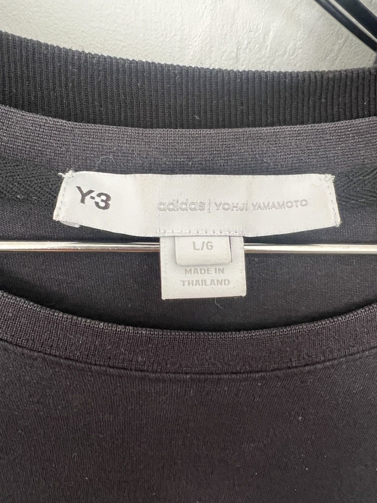 Yohji Yamamoto Yohji Yamamoto Y-3 Adidas Shirt Size US L / EU 52-54 / 3 - 9 Thumbnail