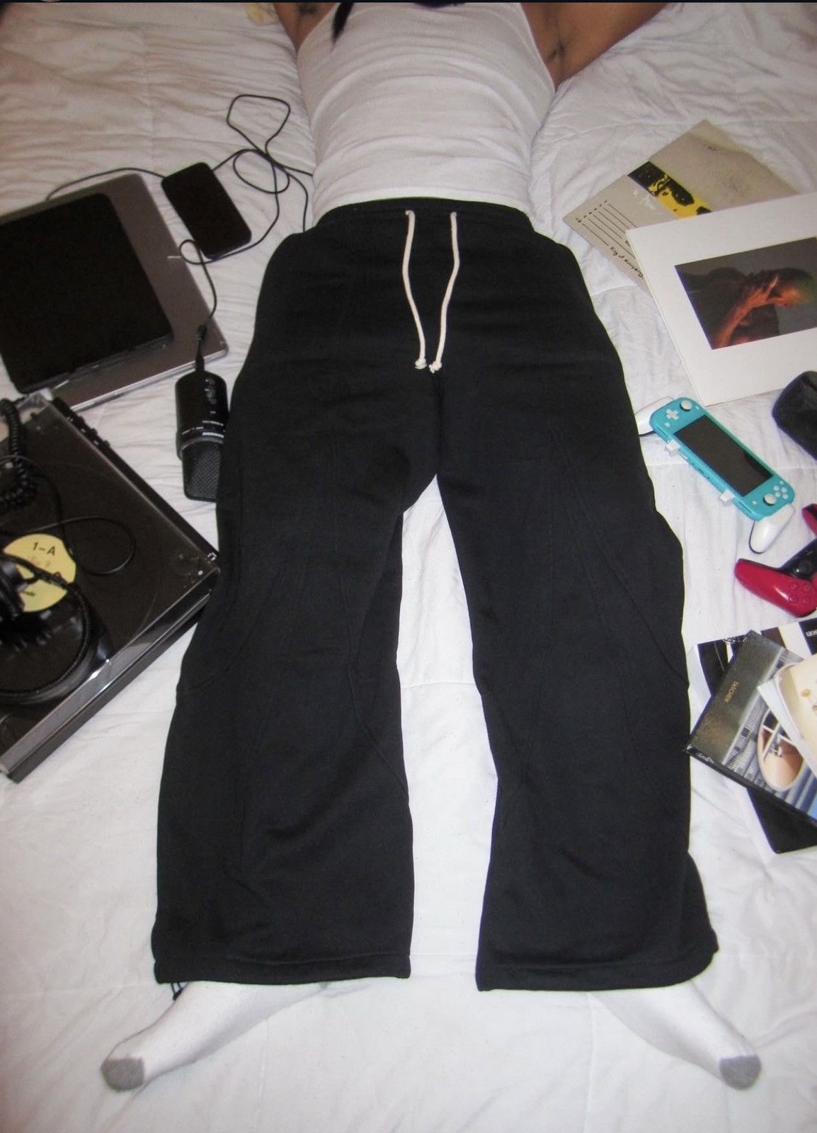 Other Richusi black sweatpants Size US 32 / EU 48 - 2 Thumbnail