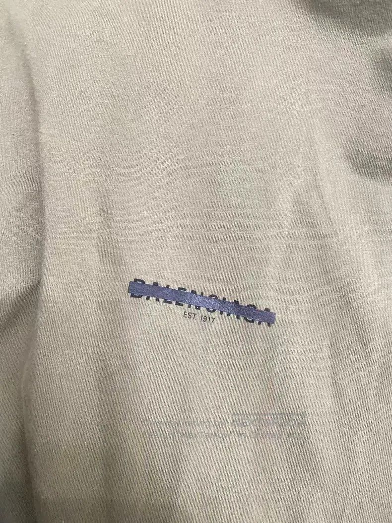 Balenciaga Balenciaga Strikethrough Short Sleeve T-shirt, Olive Green Size US S / EU 44-46 / 1 - 2 Thumbnail