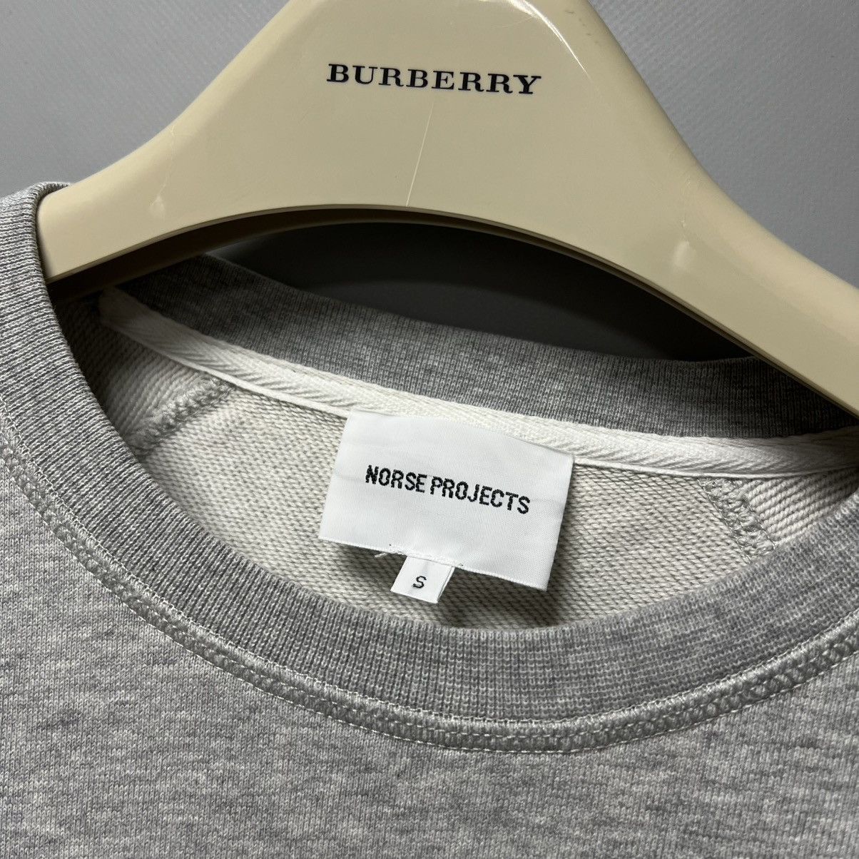 Norse Projects Norse Projects Sweatshirt Wave Logo Gray Crewneck Men’s y2k Size US S / EU 44-46 / 1 - 5 Thumbnail