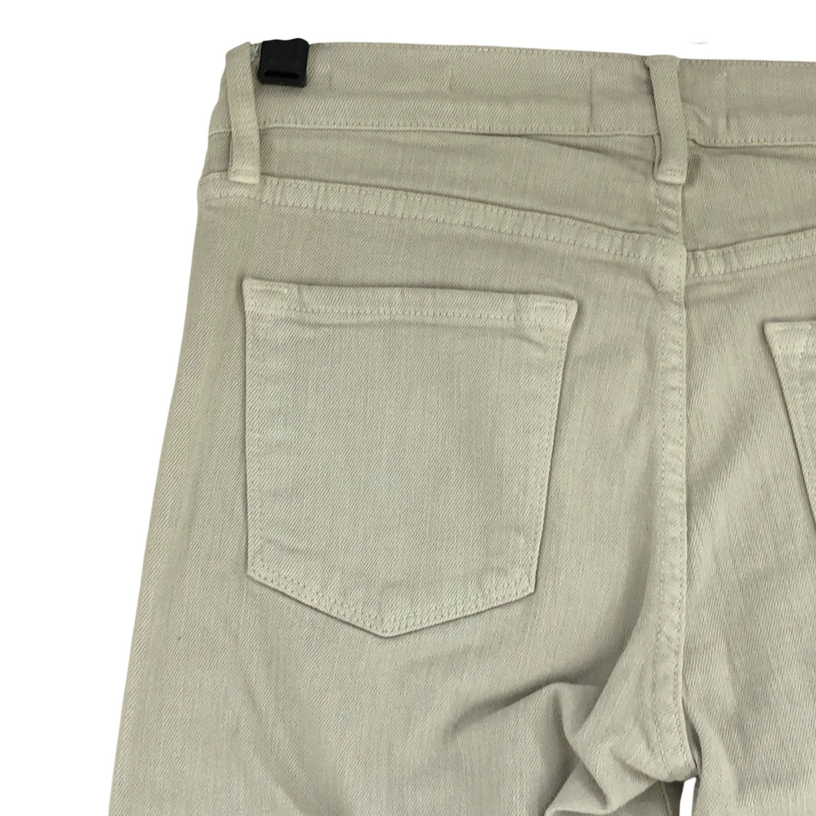 Frame Frame Size 25 Jeans Le Garcon Stretch Cropped Stone Cotton Size 28" / US 6 / IT 42 - 11 Thumbnail